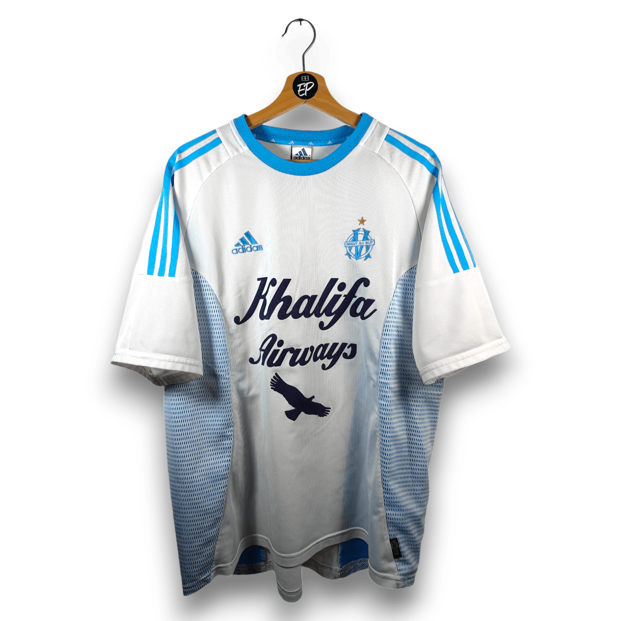 2002 - 03 Olympique Marseille Home Shirt (XL) - Eternal Pitch