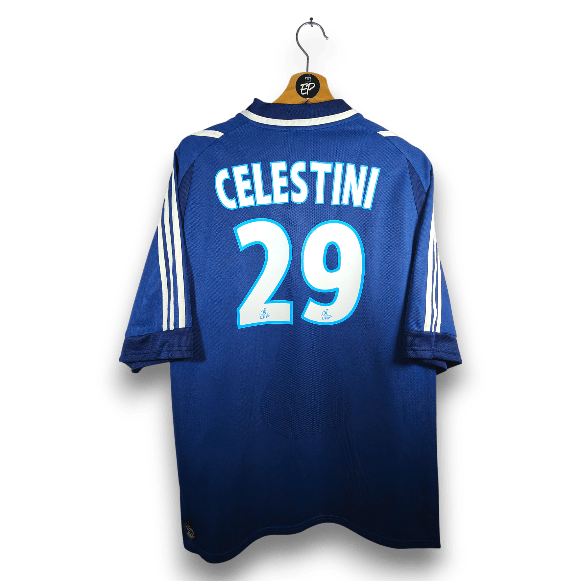 2002 - 03 Olympique Marseille Third Shirt Celestini 29 - 9/10 - (XL) - Eternal Pitch