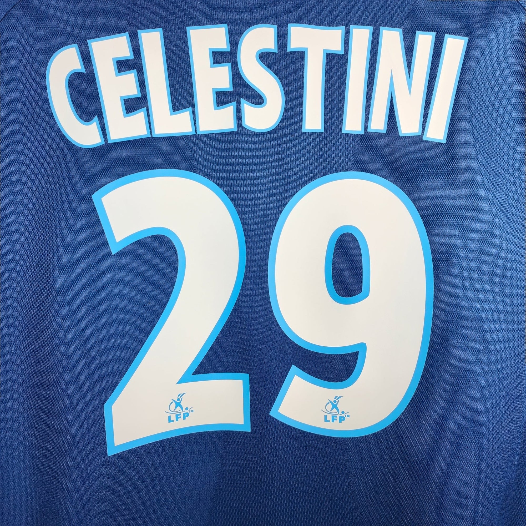 2002 - 03 Olympique Marseille Third Shirt Celestini 29 - 9/10 - (XL) - Eternal Pitch