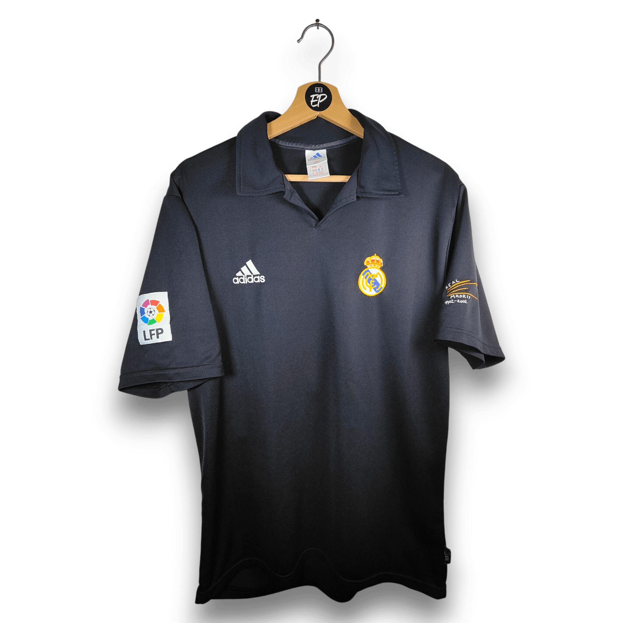 2002 - 03 Real Madrid Away Shirt Zidane 5 - 9.5/10 - (M) - Eternal Pitch