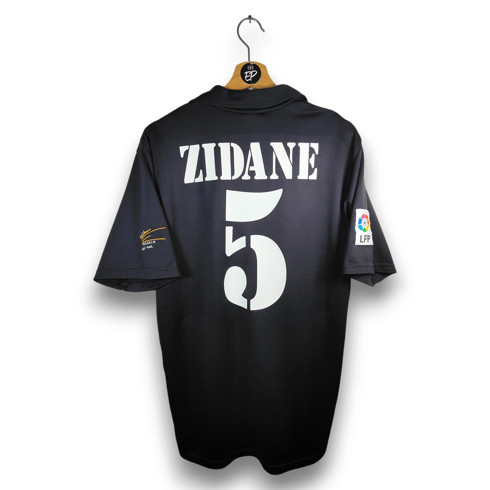 2002 - 03 Real Madrid Away Shirt Zidane 5 - 9.5/10 - (M) - Eternal Pitch