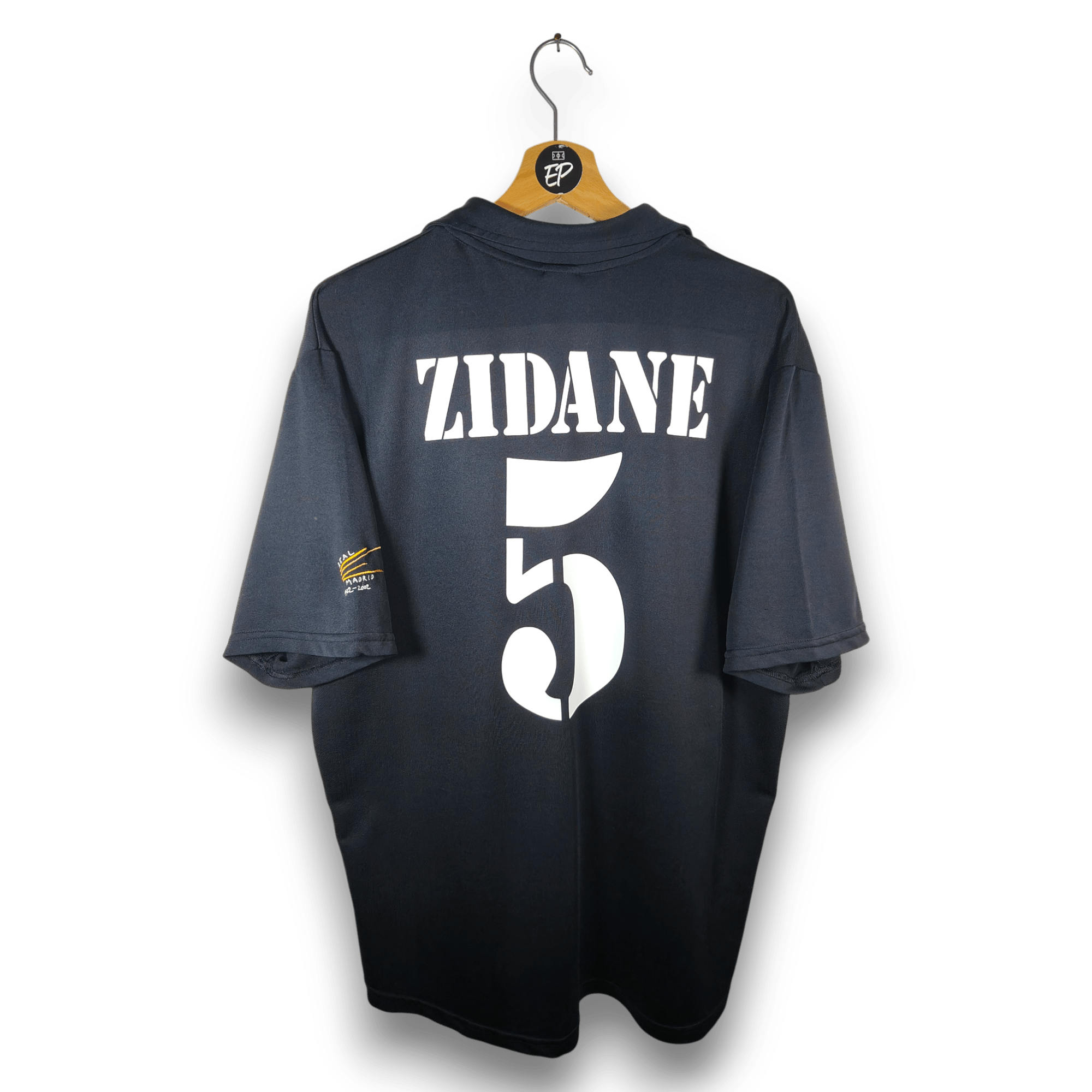 2002 - 03 Real Madrid Away Shirt Zidane 5 - 9.5/10 - (XL) - Eternal Pitch