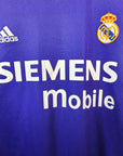 2002 - 03 Real Madrid Centenary Third Shirt Zidane 5 - 8.5/10 - (XL) - Eternal Pitch