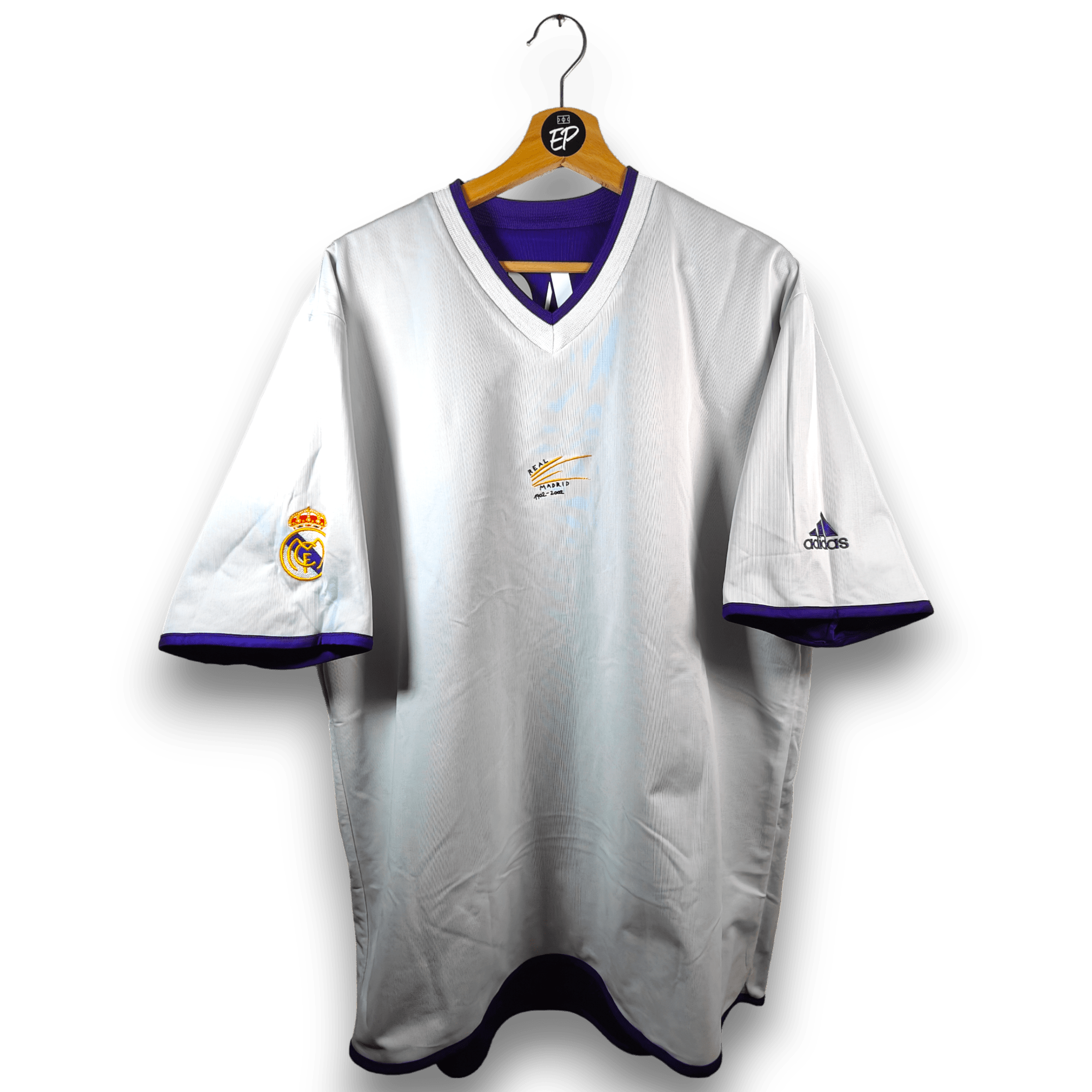 2002 - 03 Real Madrid Centenary Third Shirt Zidane 5 - 8.5/10 - (XL) - Eternal Pitch