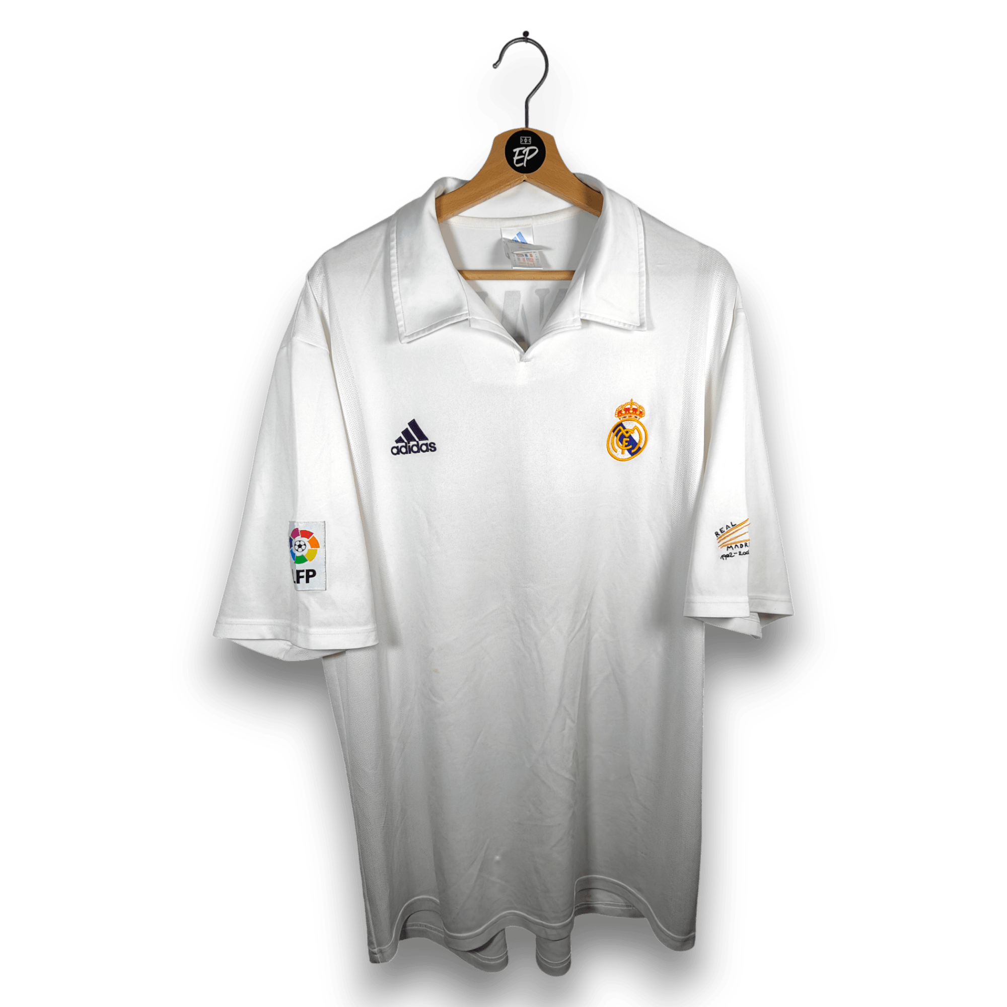 2002 - 03 Real Madrid Home Shirt Ronaldo 11 - 8/10 - (XL) - Eternal Pitch