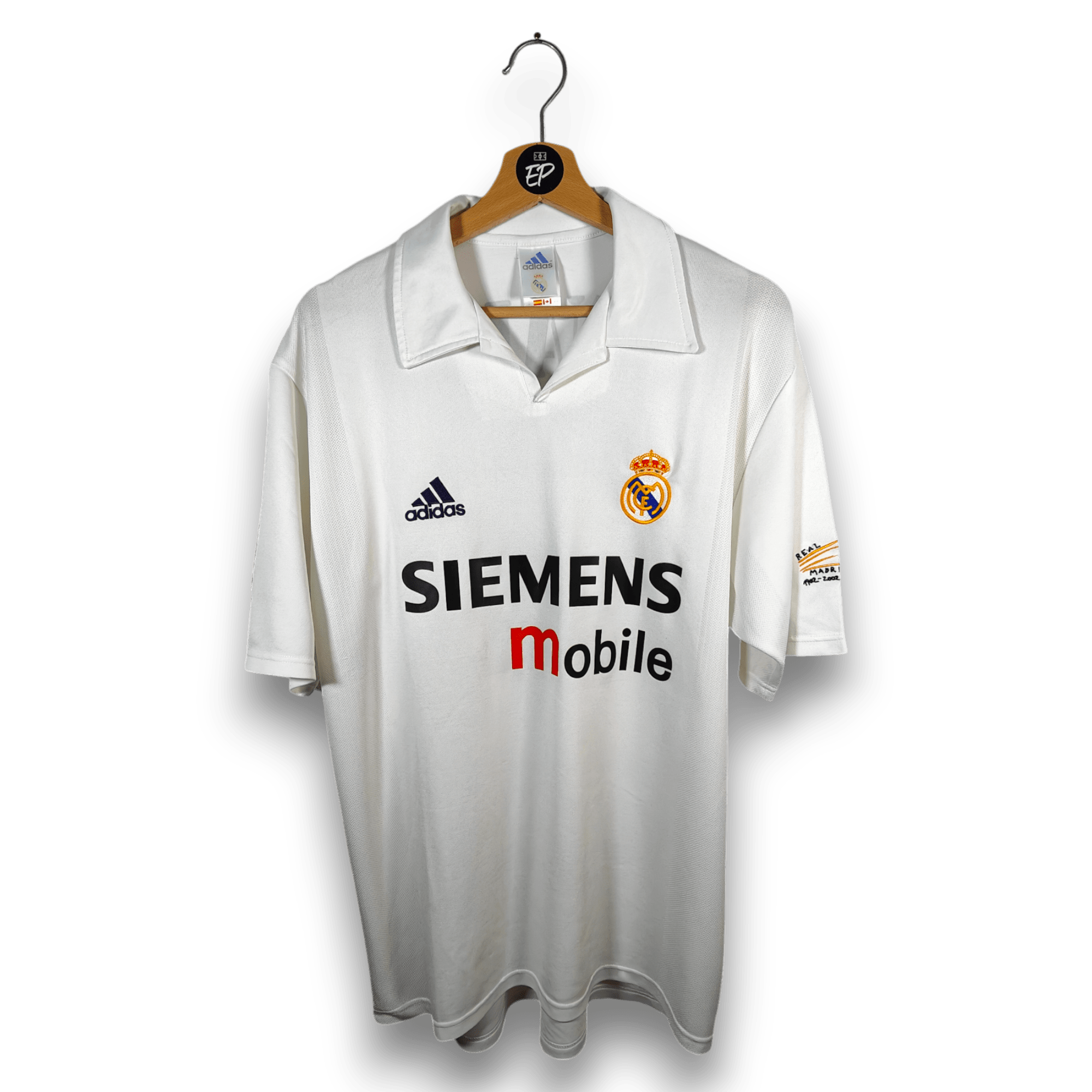 2002 - 03 Real Madrid Home Shirt Ronaldo 11 - 8.5/10 - (M) - Eternal Pitch
