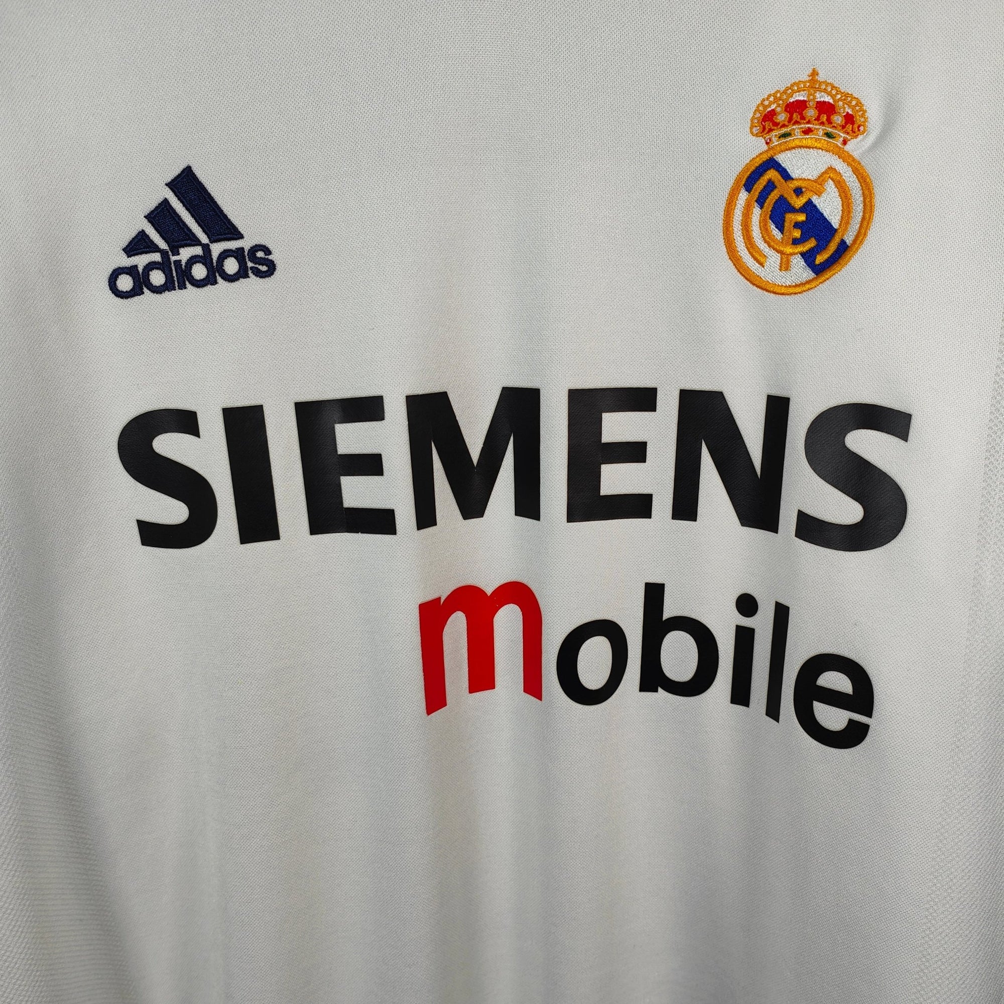 2002 - 03 Real Madrid Home Shirt Ronaldo 11 - 8.5/10 - (M) - Eternal Pitch