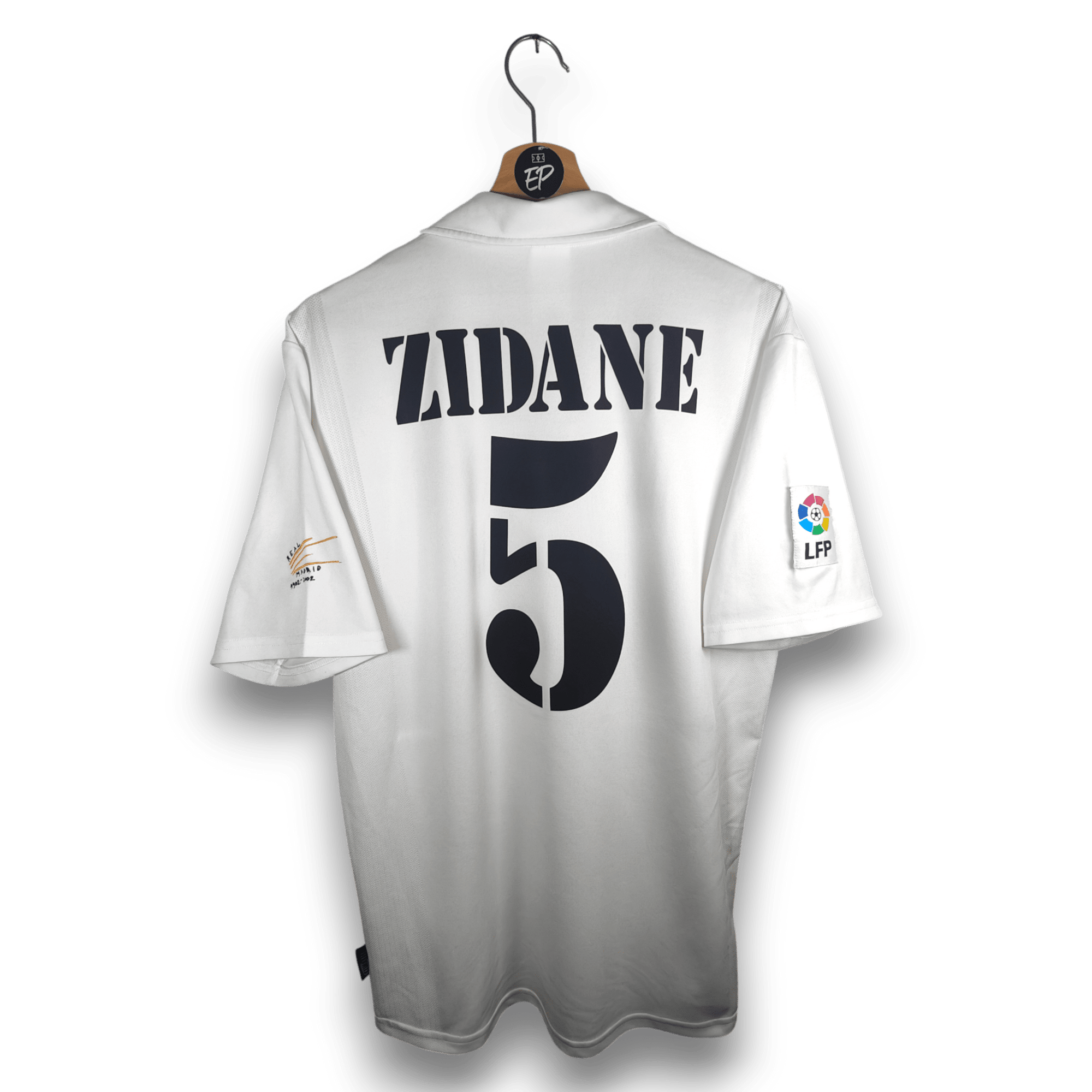 2002 - 03 Real Madrid Home Shirt Zidane 5 - 9/10 - (L) - Eternal Pitch