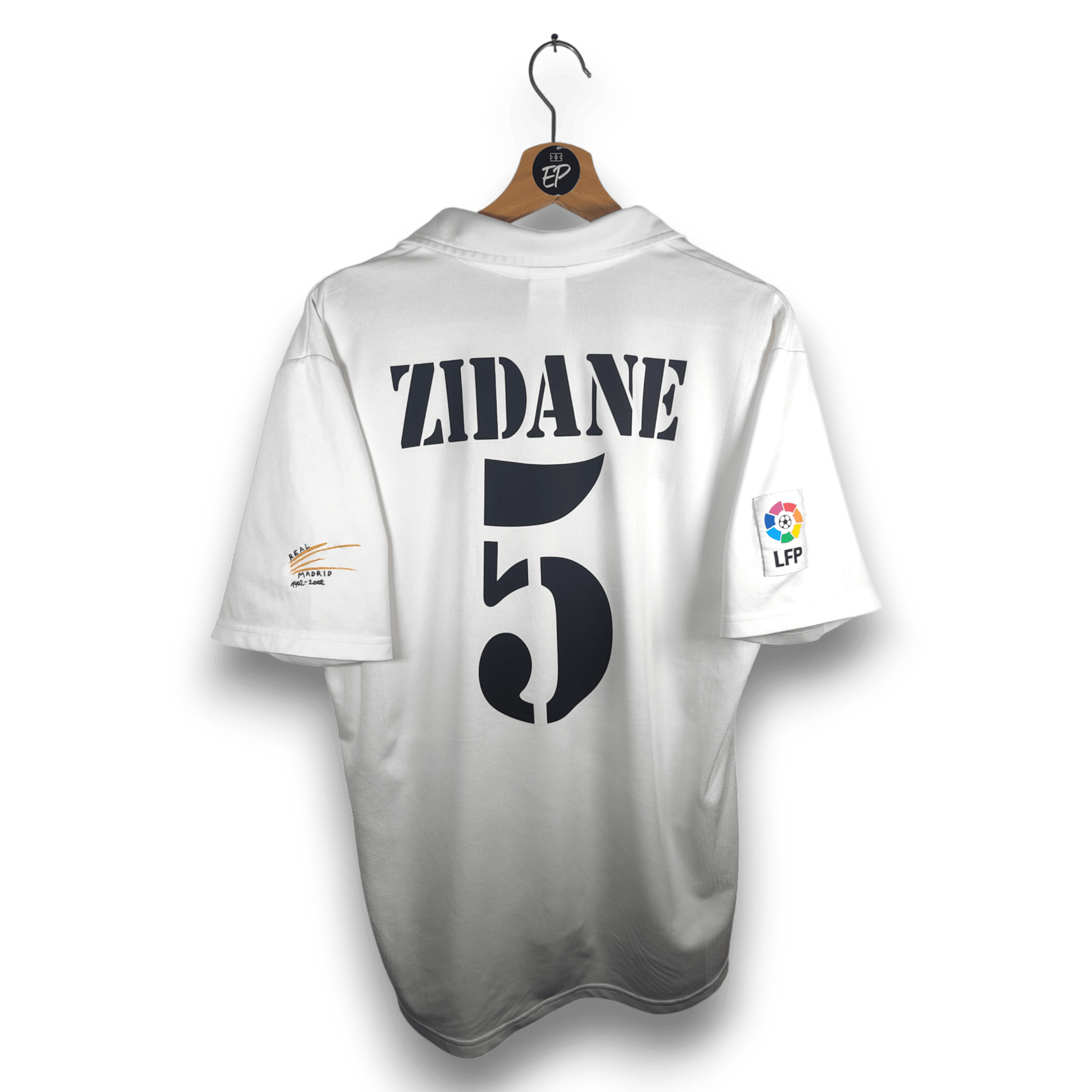 2002 - 03 Real Madrid Home Shirt Zidane 5 - 9/10 - (M) - Eternal Pitch