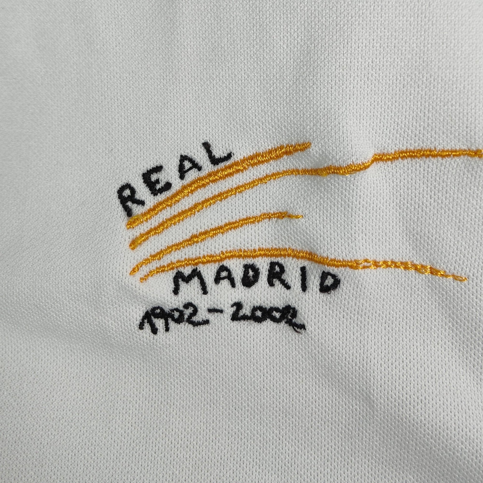 2002 - 03 Real Madrid Home Shirt Zidane 5 - 9/10 - (XL) - Eternal Pitch