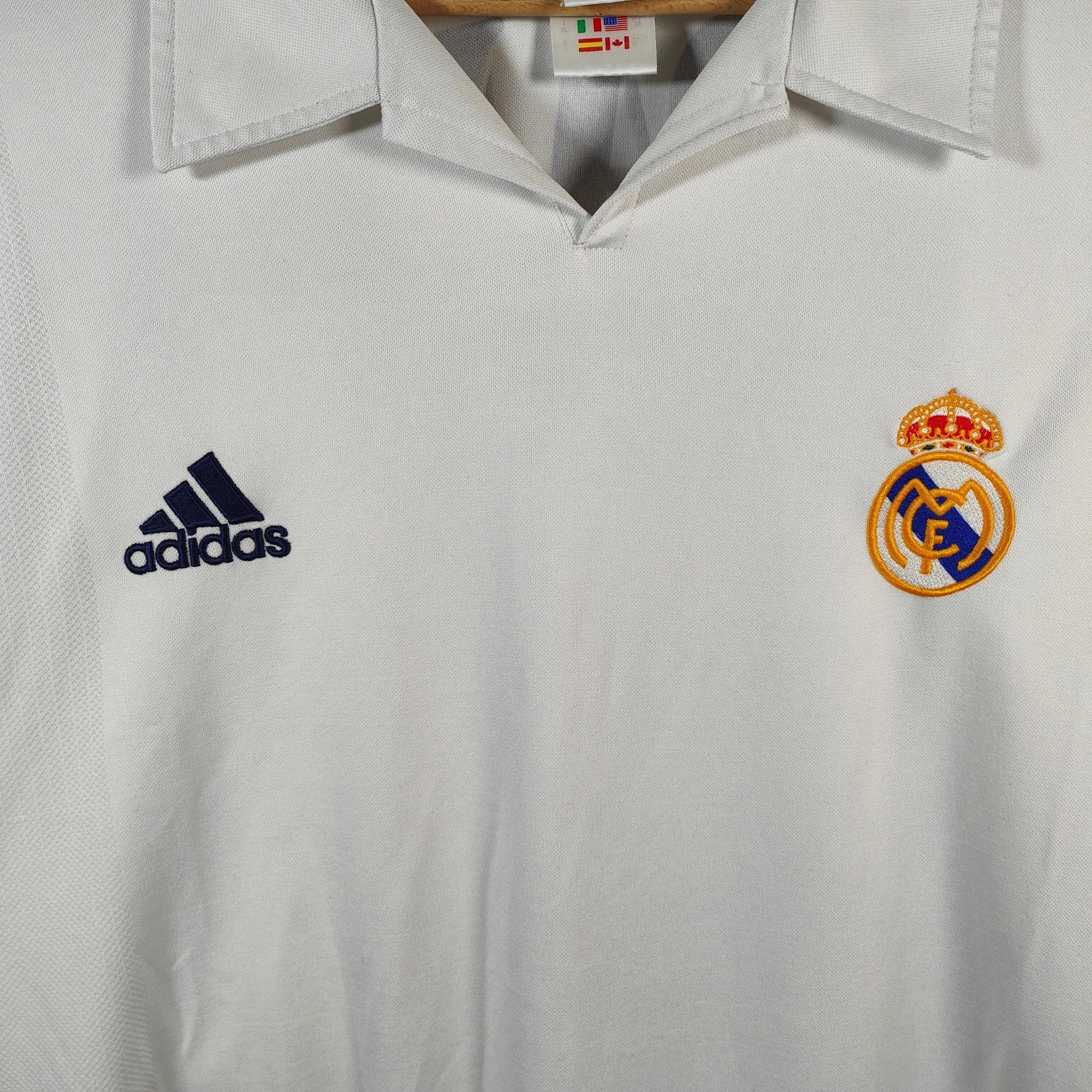 2002 - 03 Real Madrid Home Shirt Zidane 5 - 9/10 - (XL) - Eternal Pitch