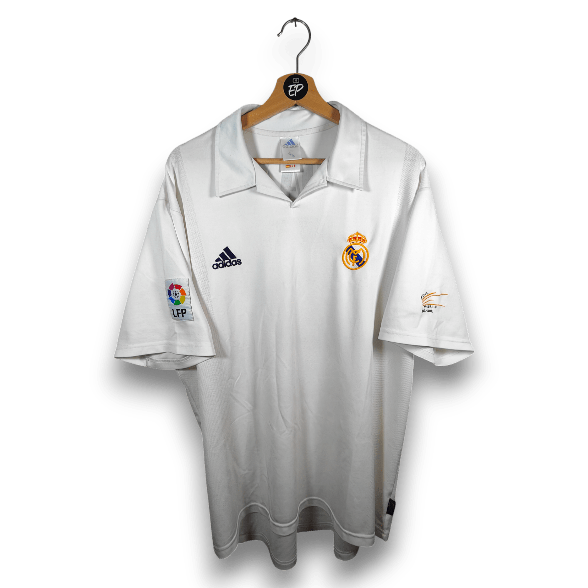 2002 - 03 Real Madrid Home Shirt Zidane 5 - 9/10 - (XL) - Eternal Pitch