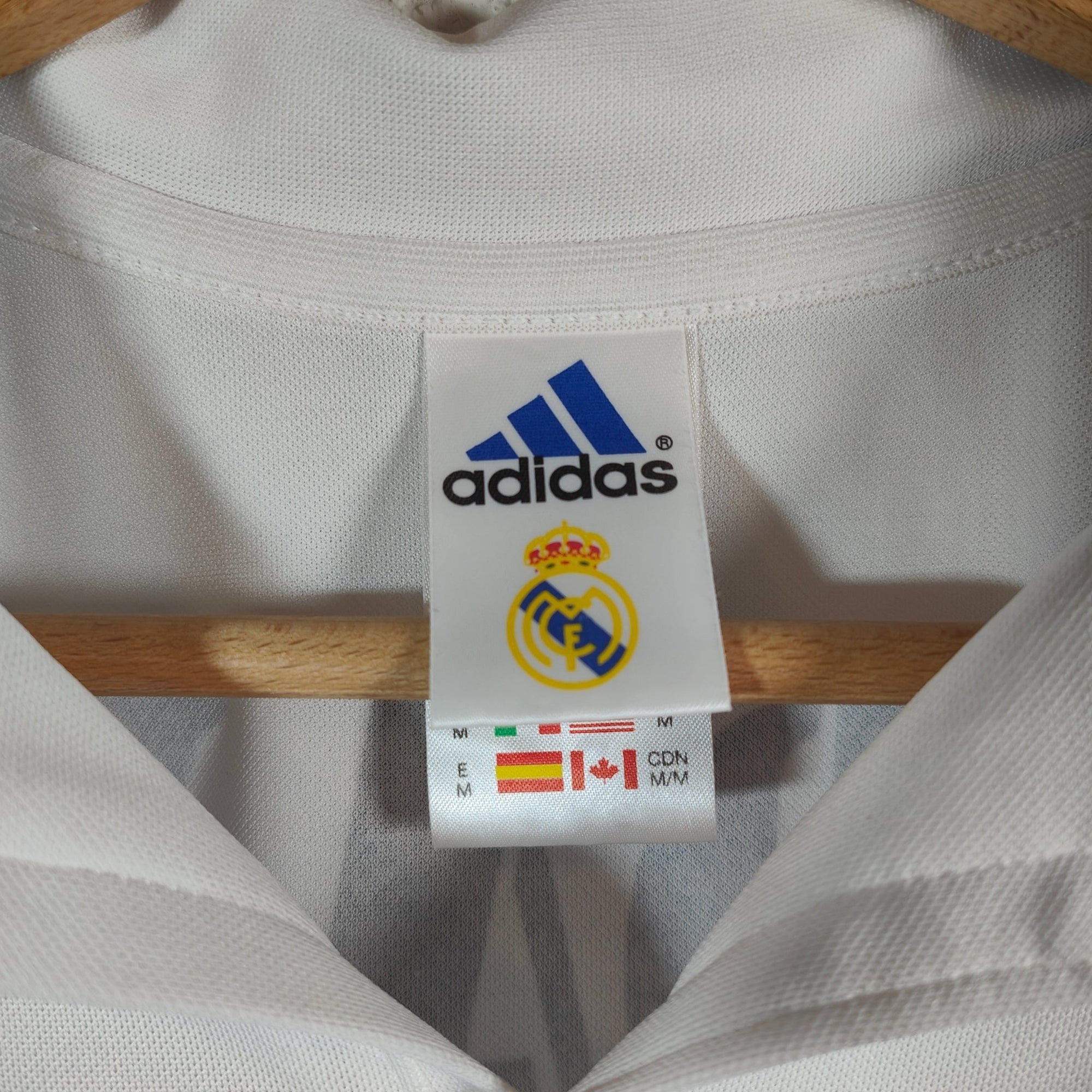 2002 - 03 Real Madrid Home Shirt Zidane 5 - 9.5/10 - (M) - Eternal Pitch