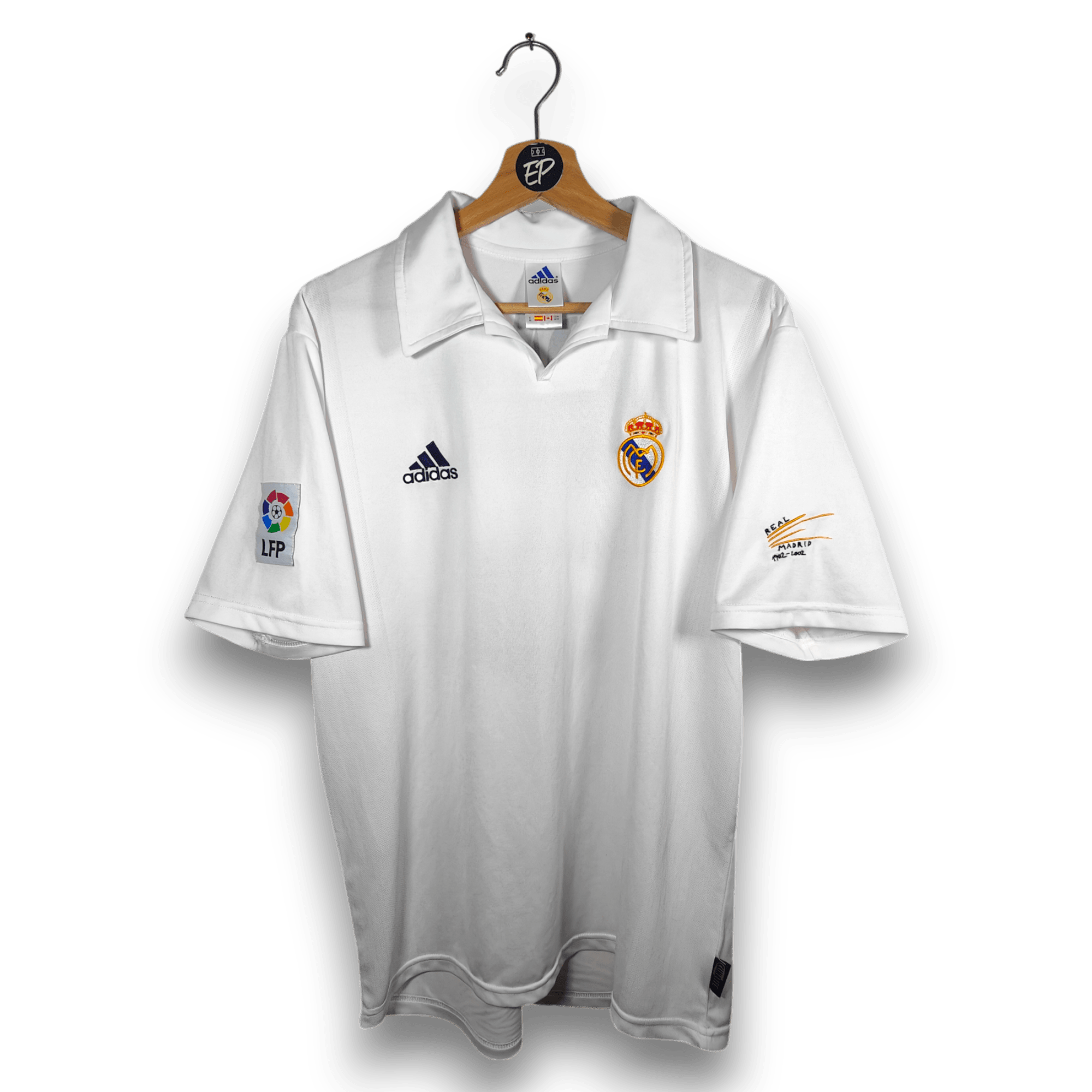 2002 - 03 Real Madrid Home Shirt Zidane 5 - 9.5/10 - (M) - Eternal Pitch