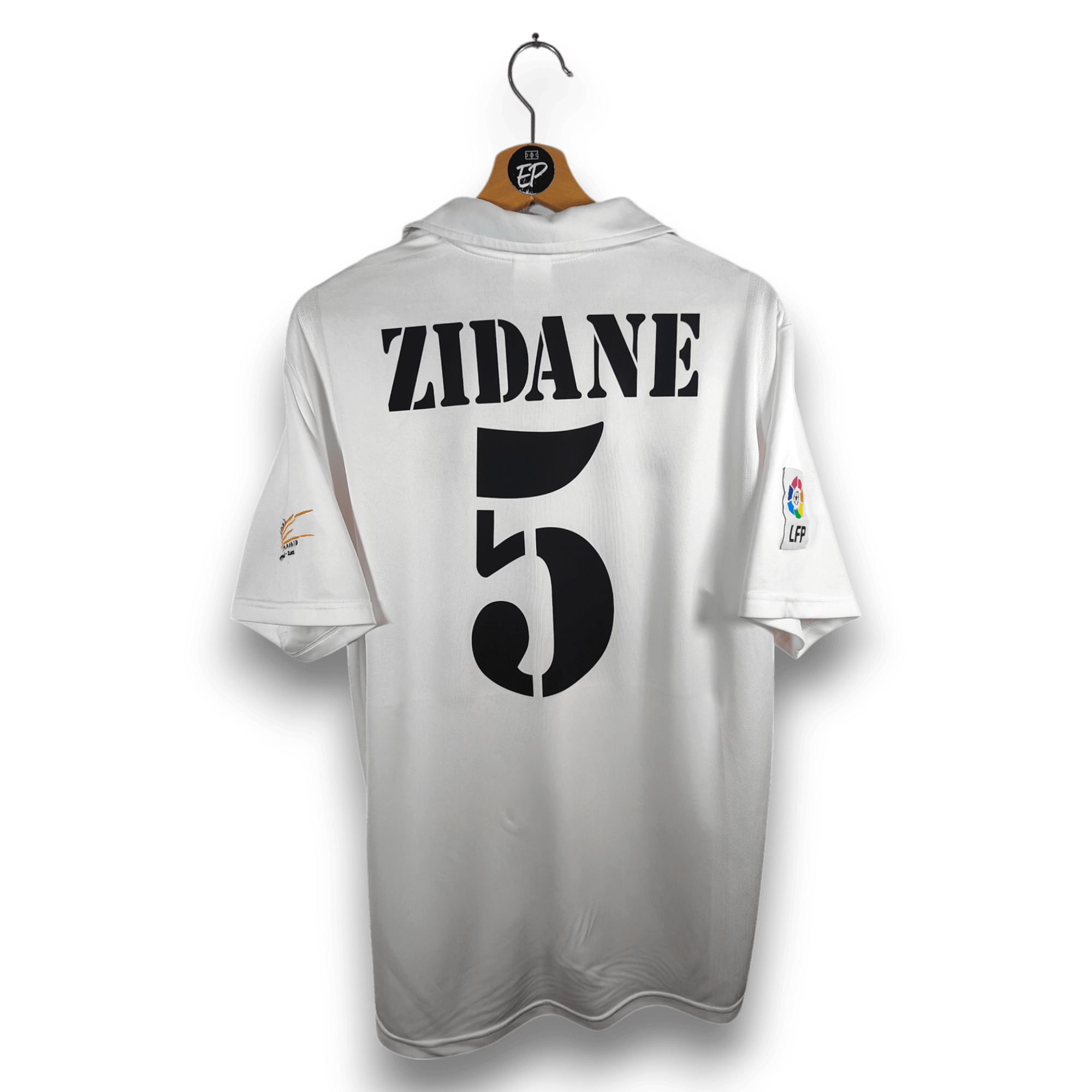 2002 - 03 Real Madrid Home Shirt Zidane 5 - 9.5/10 - (M) - Eternal Pitch