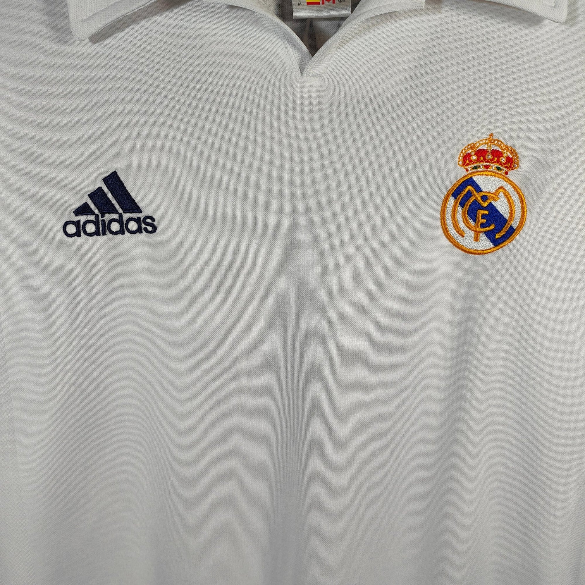 2002 - 03 Real Madrid Home Shirt Zidane 5 - 9.5/10 - (M) - Eternal Pitch