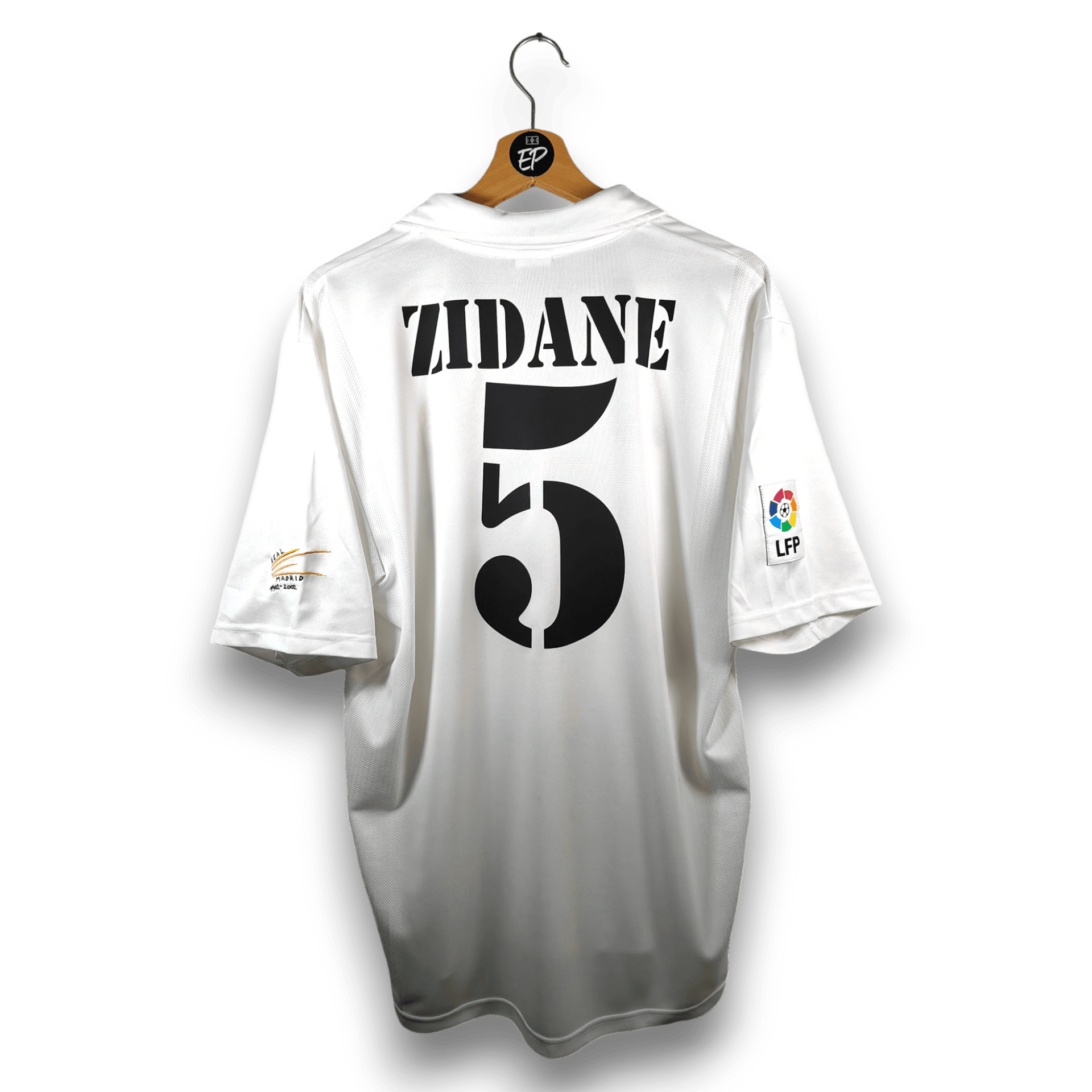 2002-03 Real Madrid Home Shirt Zidane #5 (M) – Eternal Pitch