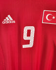 2002 - 03 Turkey Home Shirt Hakan Sukur 9 - 9.5/10 - (L) - Eternal Pitch