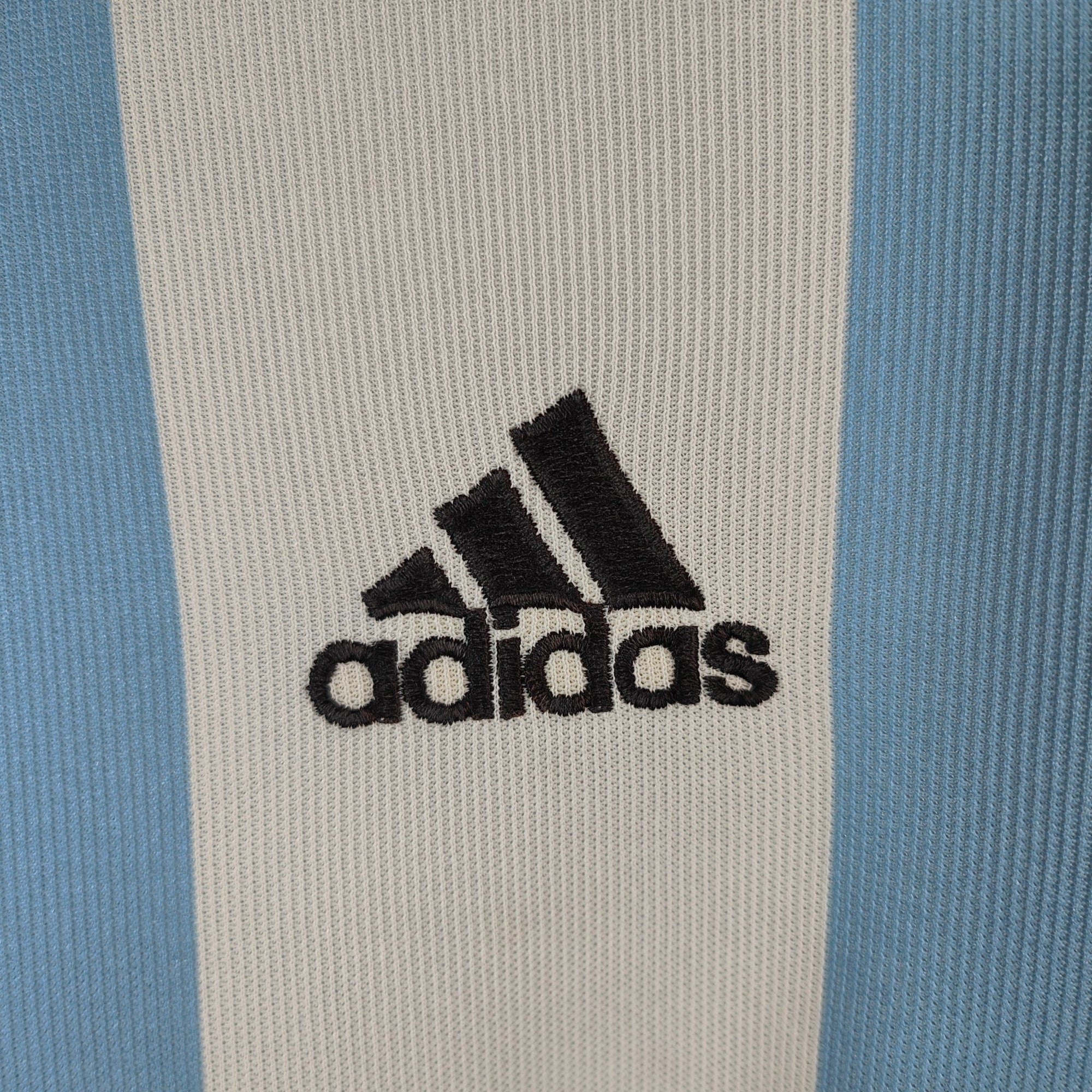 2002 - 04 Argentina Home Shirt Batistuta 9 - 8.5/10 - (XL) - Eternal Pitch