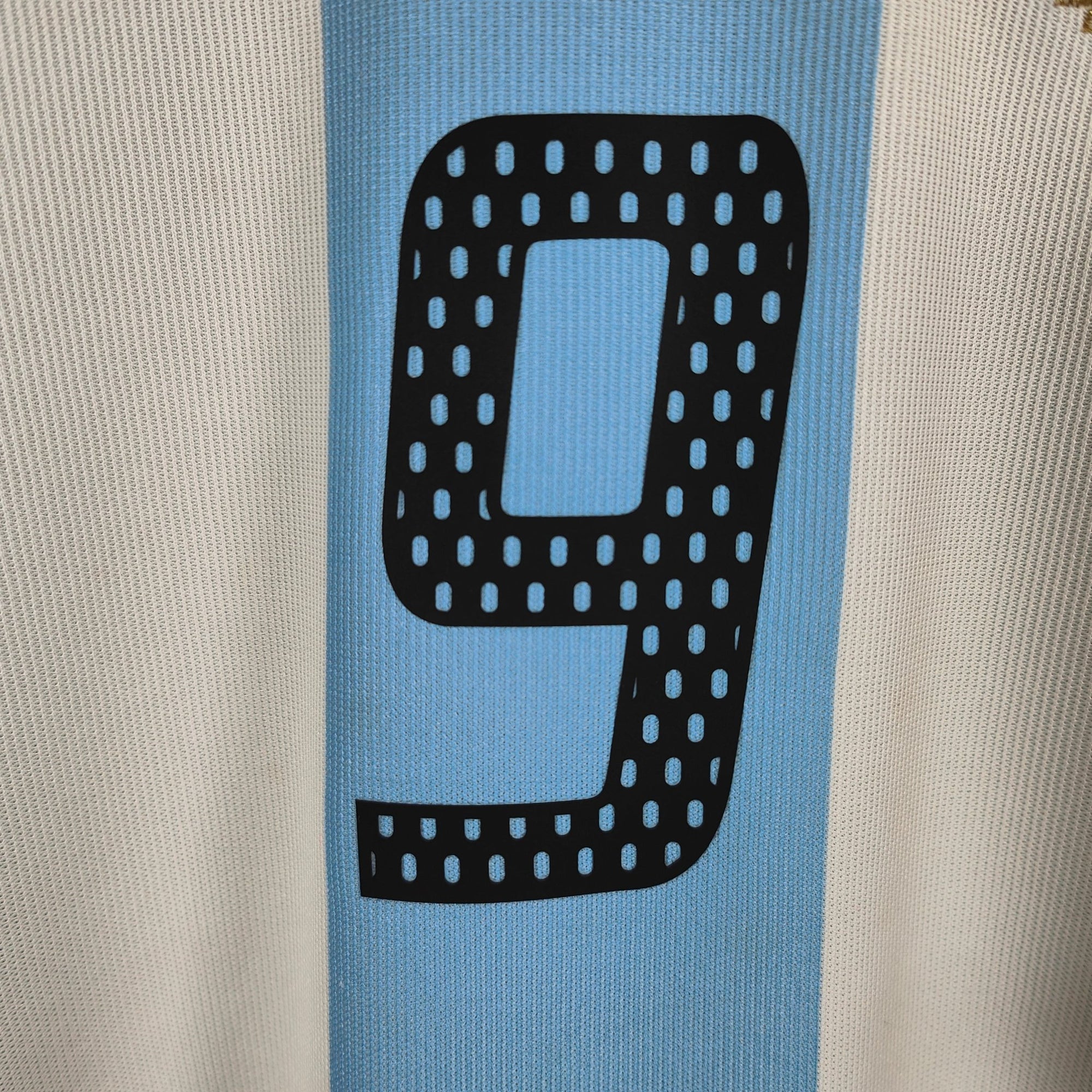 2002 - 04 Argentina Home Shirt Batistuta 9 - 8.5/10 - (XL) - Eternal Pitch