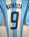 2002 - 04 Argentina Home Shirt Batistuta 9 (L) - Eternal Pitch