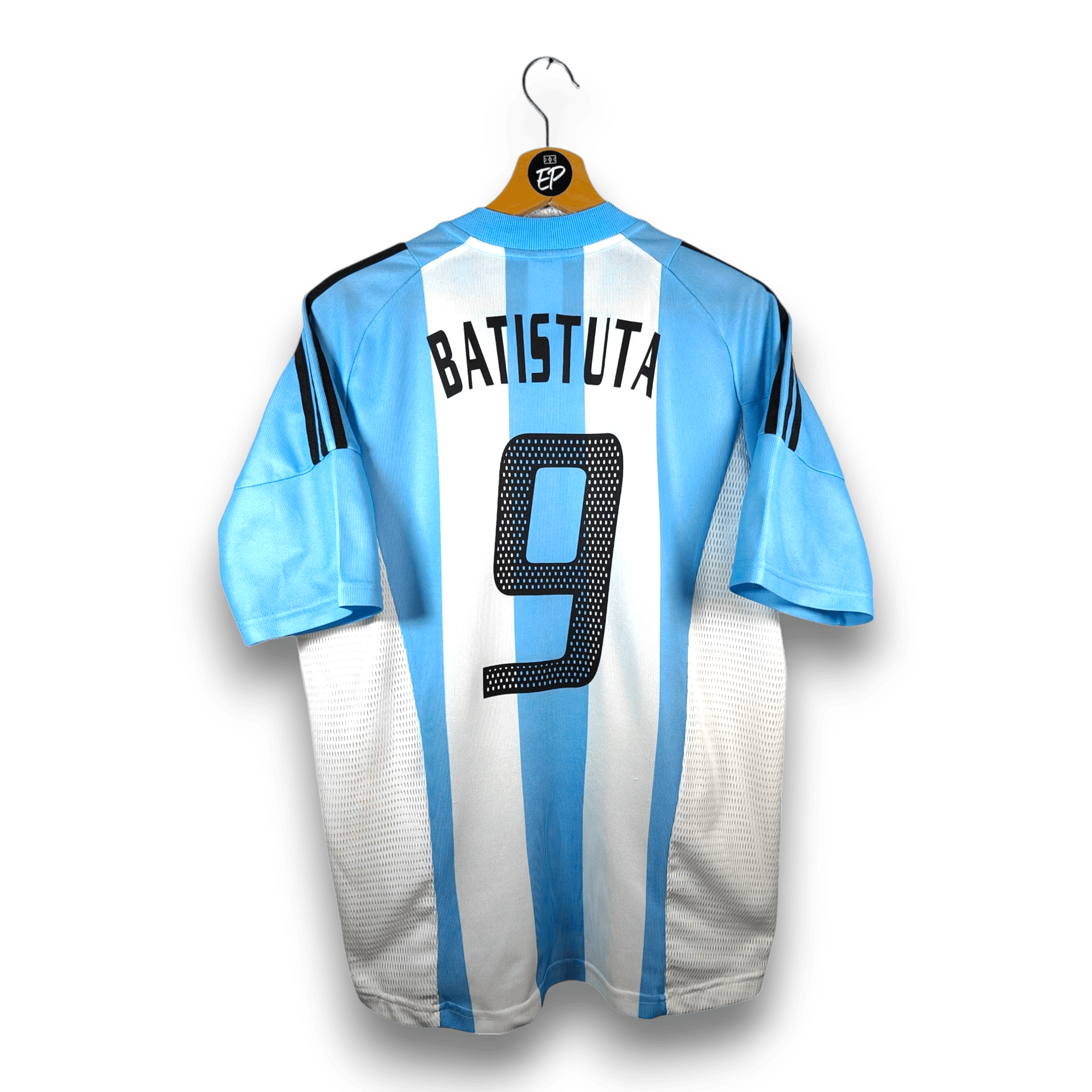 2002 - 04 Argentina Home Shirt Batistuta 9 (M) - Eternal Pitch