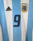 2002 - 04 Argentina Home Shirt Batistuta 9 (M) - Eternal Pitch