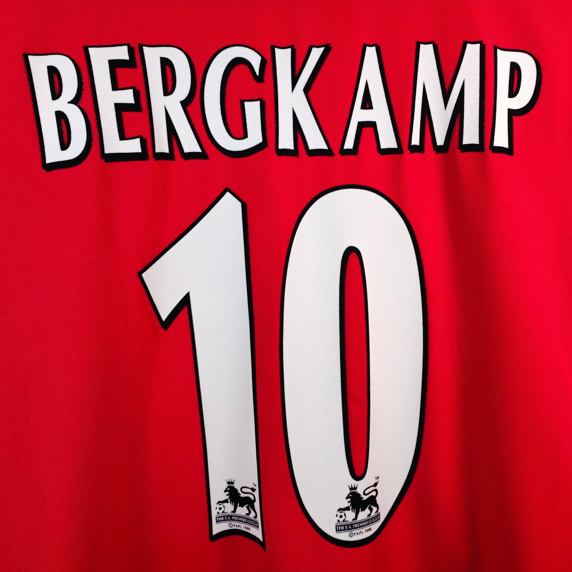 2002 - 04 Arsenal Home Shirt Bergkamp 10 - 9/10 - (XL) - Eternal Pitch