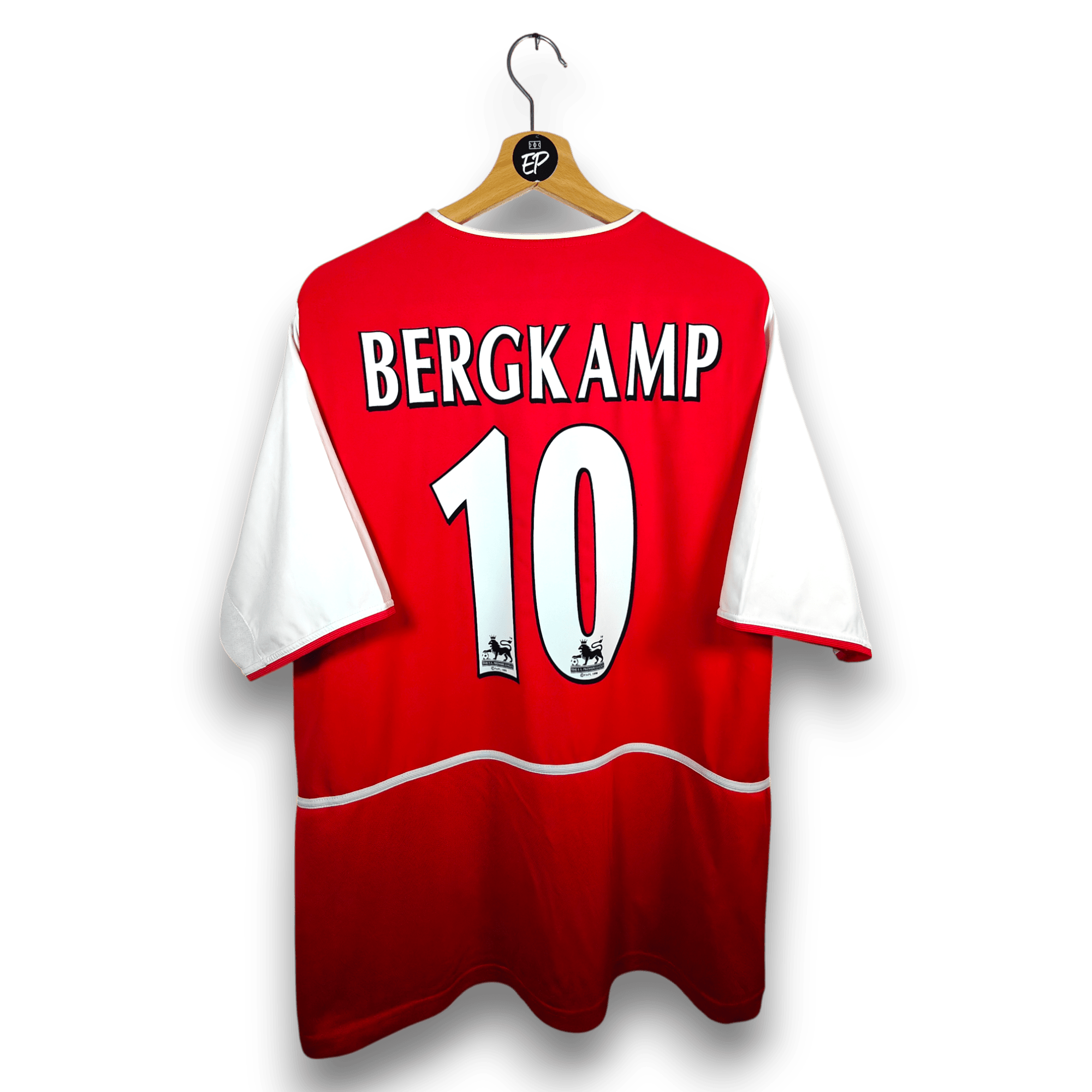 2002 - 04 Arsenal Home Shirt Bergkamp 10 - 9/10 - (XL) - Eternal Pitch