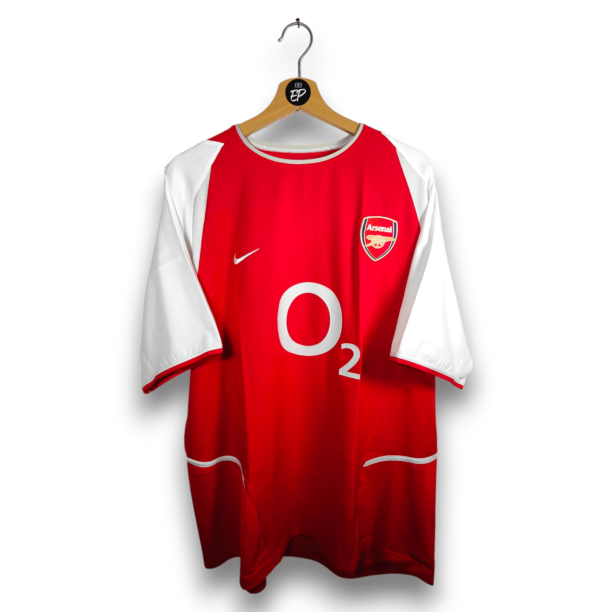 2002 - 04 Arsenal Home Shirt Henry 14 - 9/10 - (XL) - Eternal Pitch