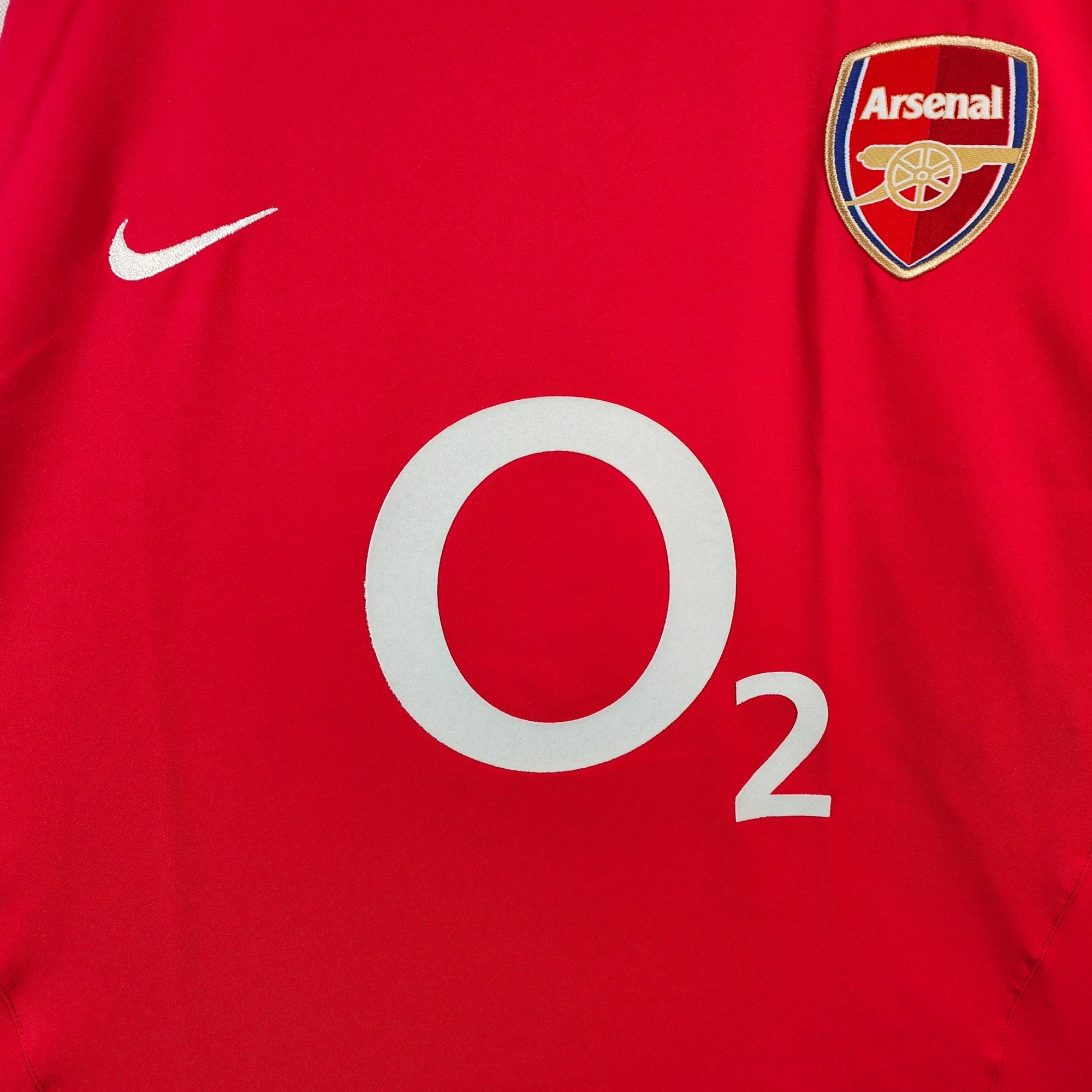 2002 - 04 Arsenal Home Shirt Henry 14 - 9/10 - (XL) - Eternal Pitch