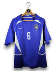 2002 - 04 Brazil Away Shirt Roberto Carlos 6 - 9.5/10 - (M) - Eternal Pitch