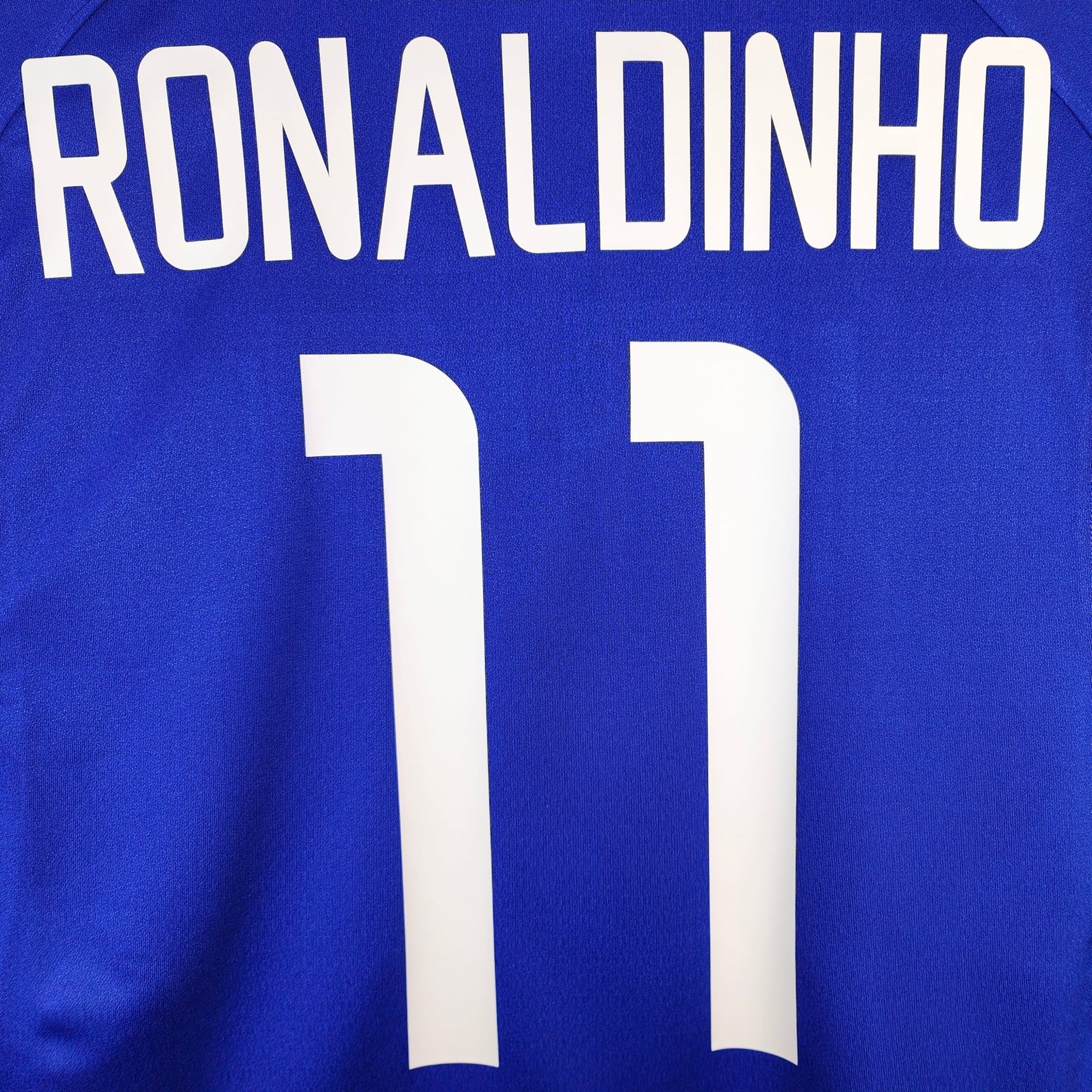 2002 - 04 Brazil Away Shirt Ronaldinho 11 - 9/10 - (M) - Eternal Pitch