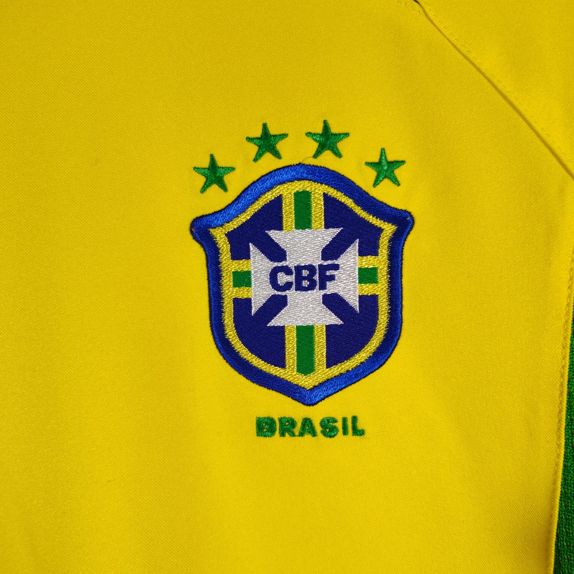 2002 - 04 Brazil Home Shirt Roberto Carlos 6 - 8.5/10 - (XL) - Eternal Pitch