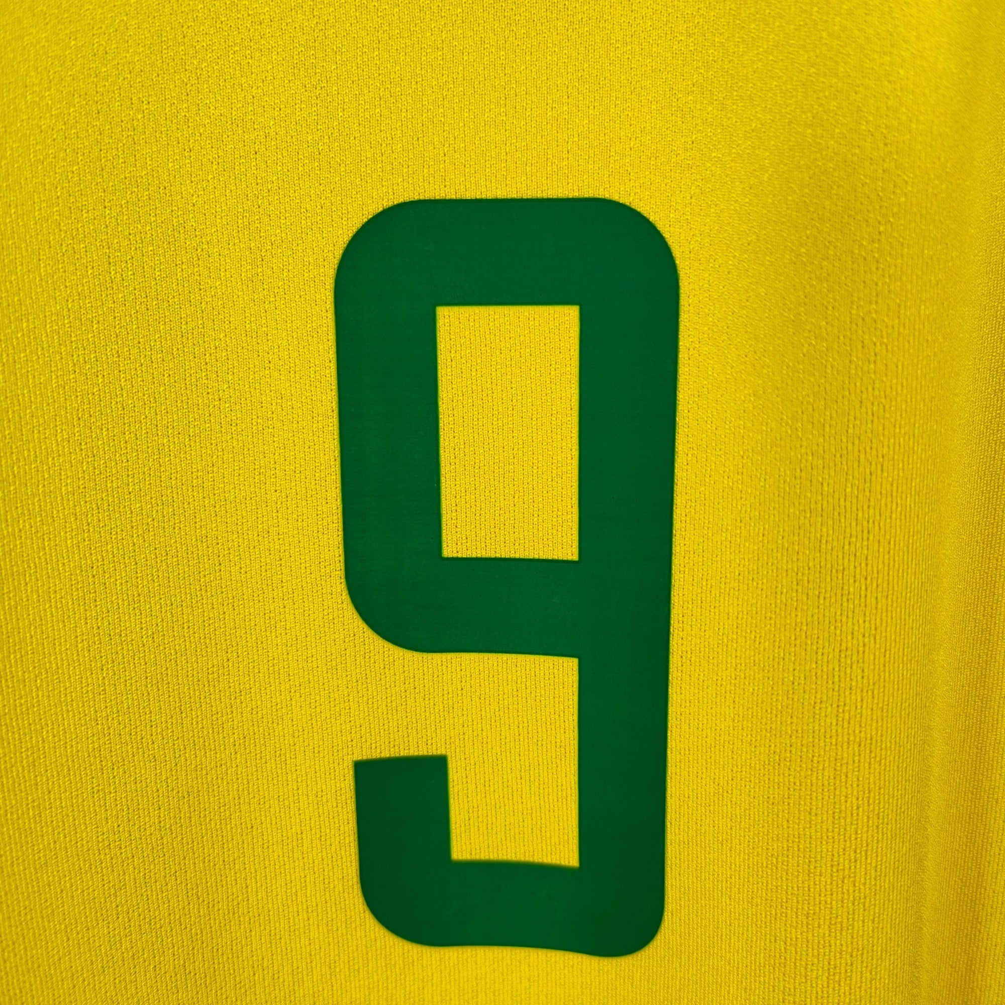2002 - 04 Brazil Home Shirt Ronaldo 9 - 9/10 - (M) - Eternal Pitch