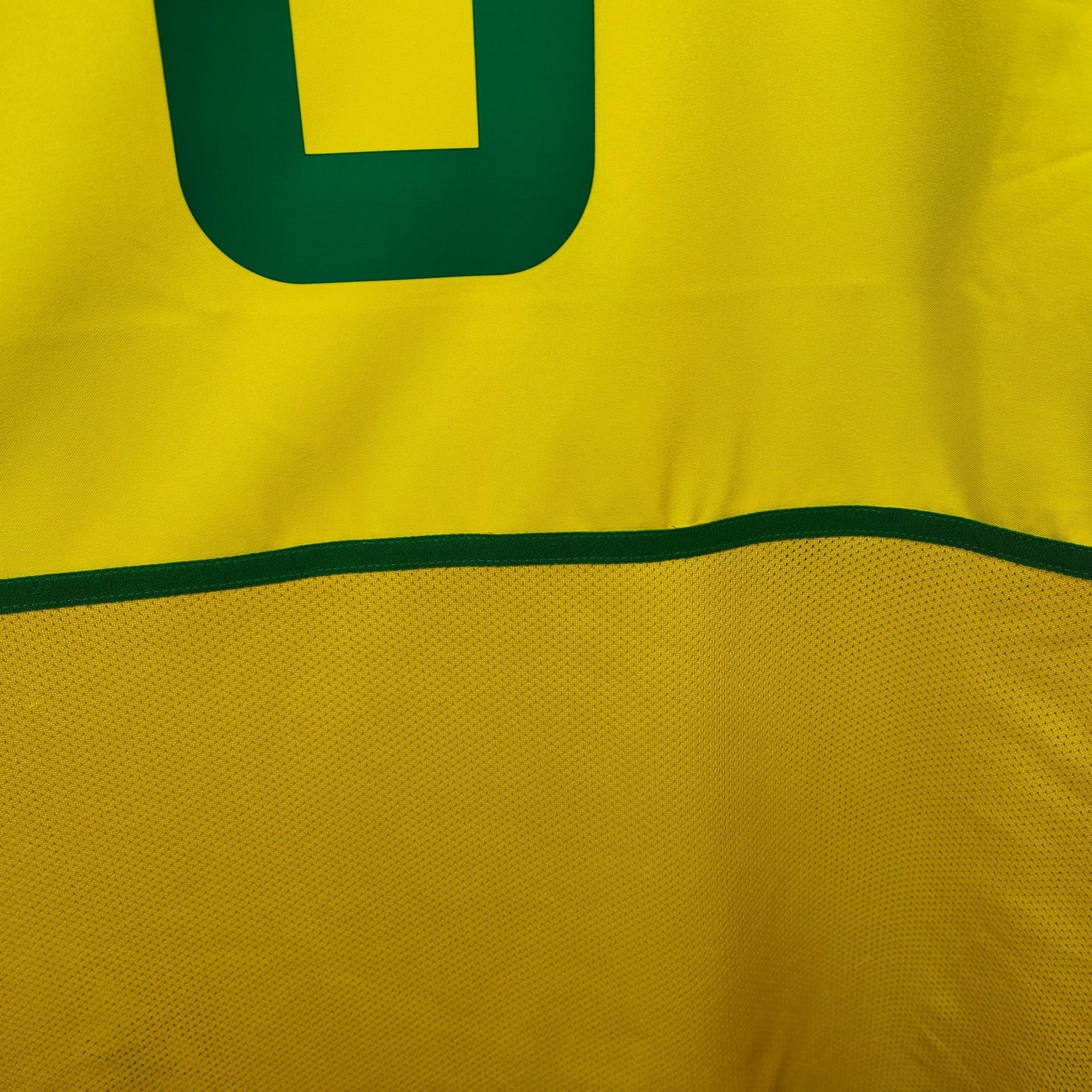 2002 - 04 Brazil Home Shirt Ronaldo 9 - 9/10 - (XL) - Eternal Pitch