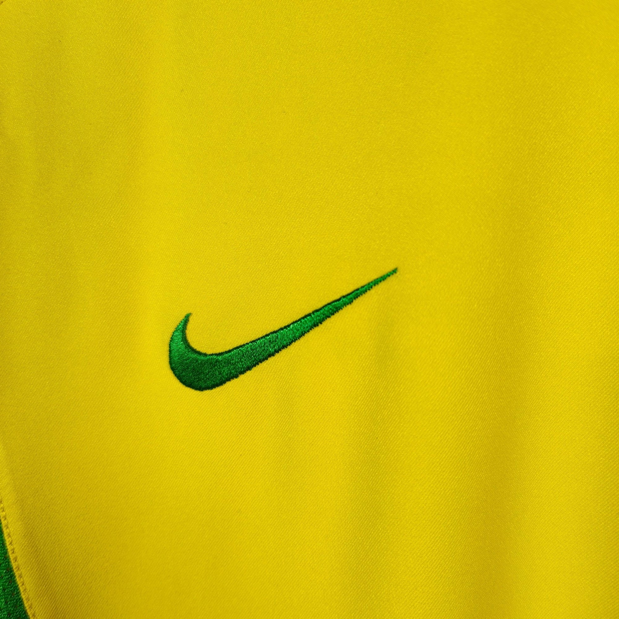 2002 - 04 Brazil Home Shirt Ronaldo 9 - 9/10 - (XL) - Eternal Pitch