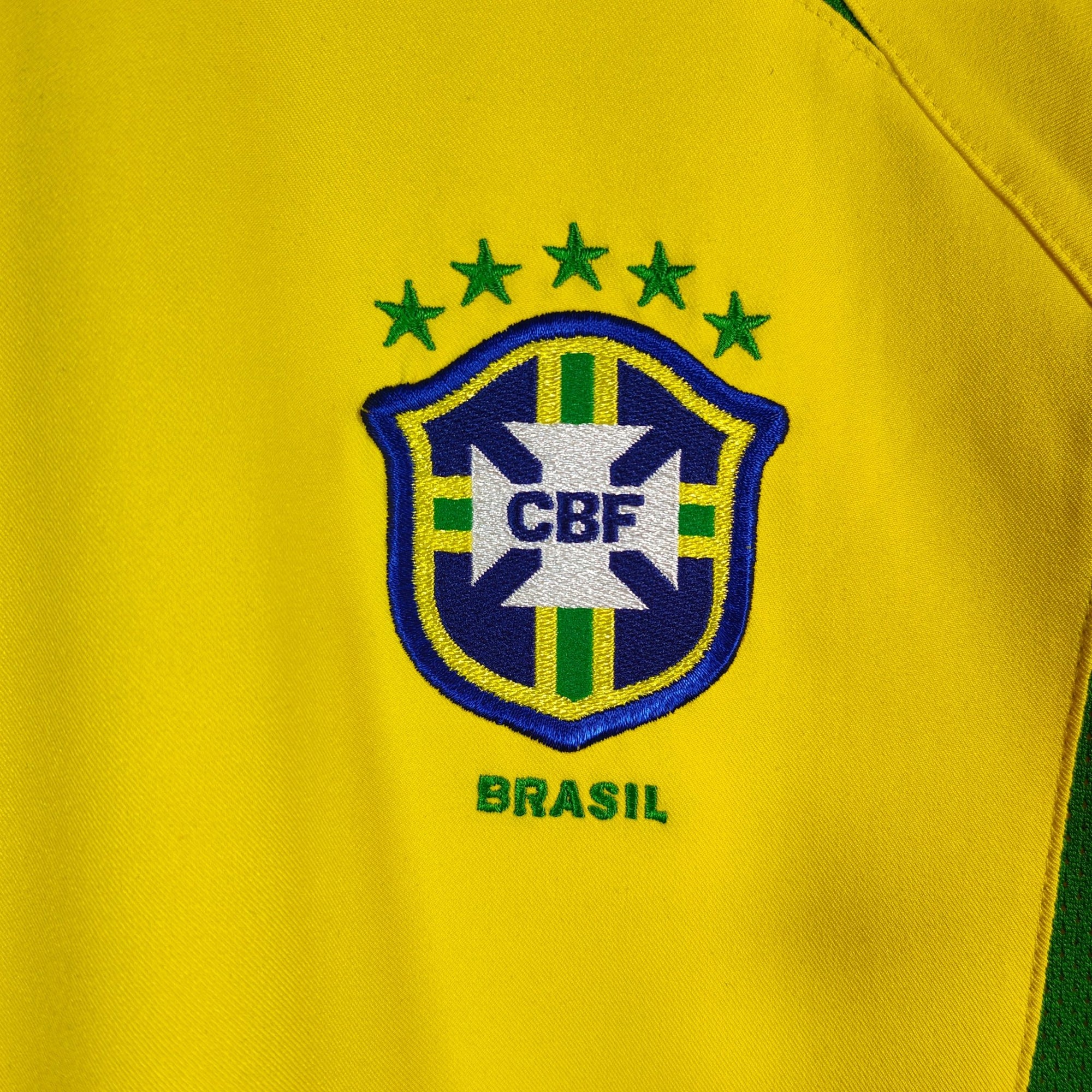 2002 - 04 Brazil Home Shirt Ronaldo 9 - 9.5/10 - (XL) - Eternal Pitch