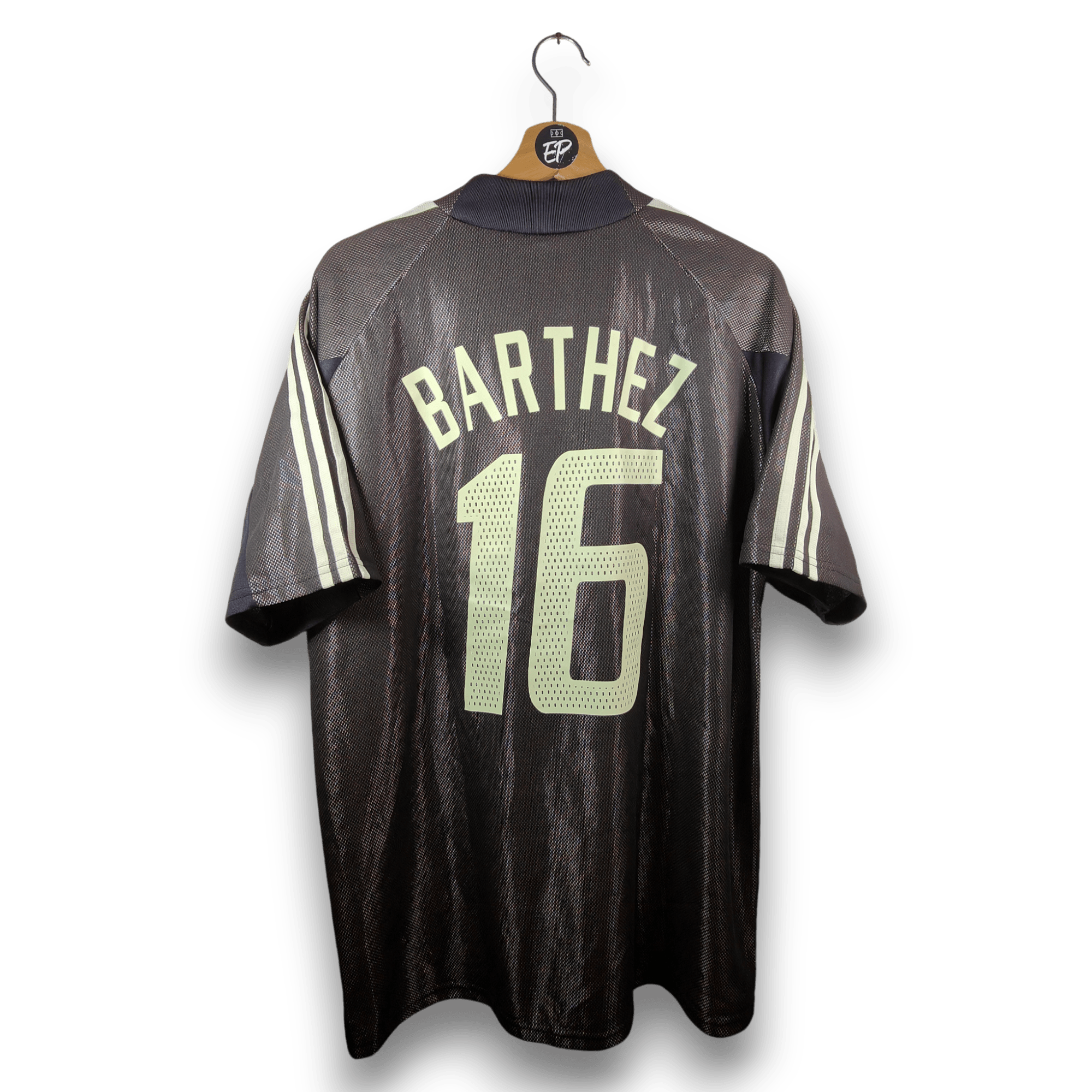 2002 - 04 France GK Shirt Barthez 16 - 9/10 - (XL) - Eternal Pitch