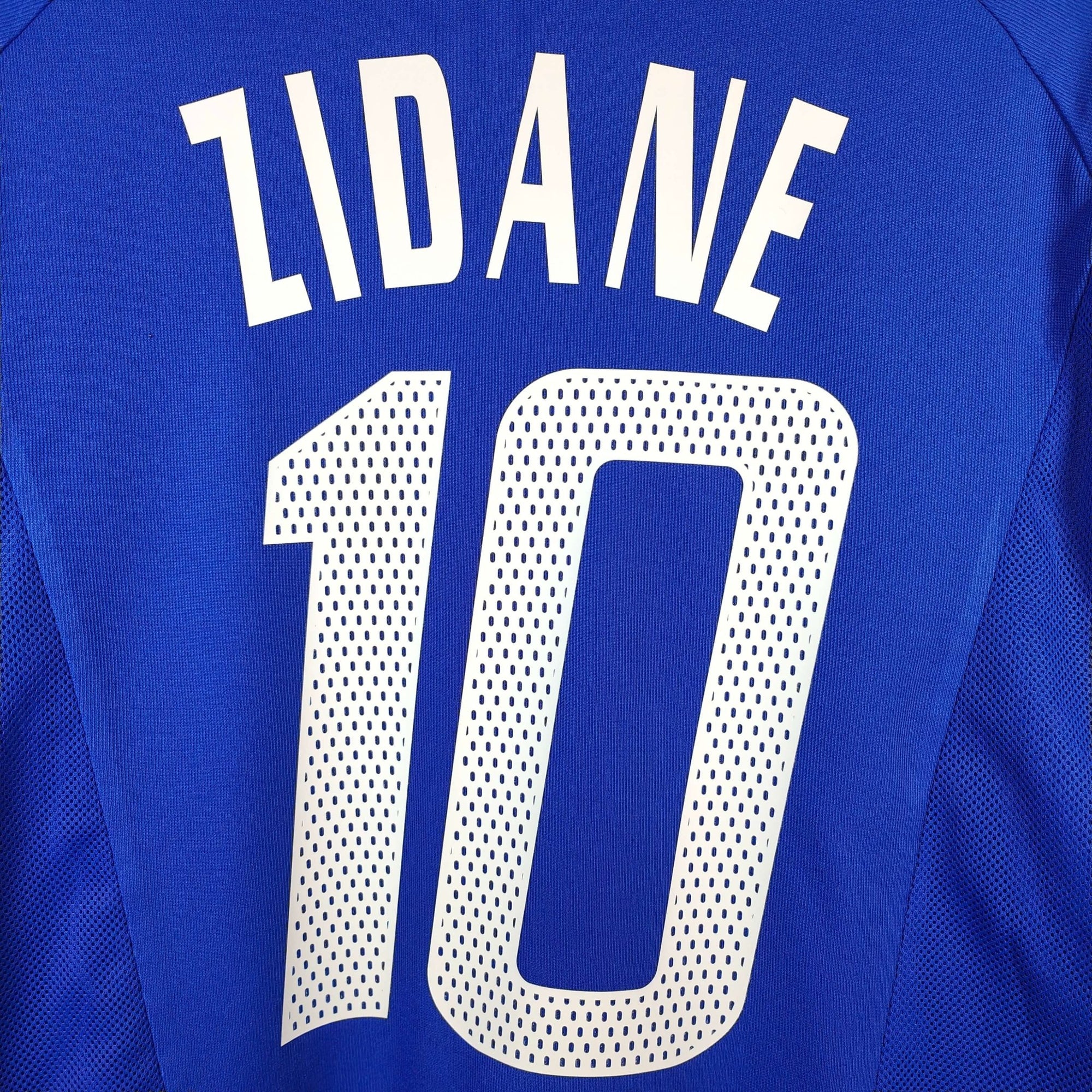2002 - 04 France Home Shirt Zidane 10 - 8.5/10 - (XL) - Eternal Pitch