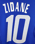 2002 - 04 France Home Shirt Zidane 10 - 8.5/10 - (XL) - Eternal Pitch