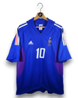 2002 - 04 France Home Shirt Zidane 10 - 8.5/10 - (XL) - Eternal Pitch