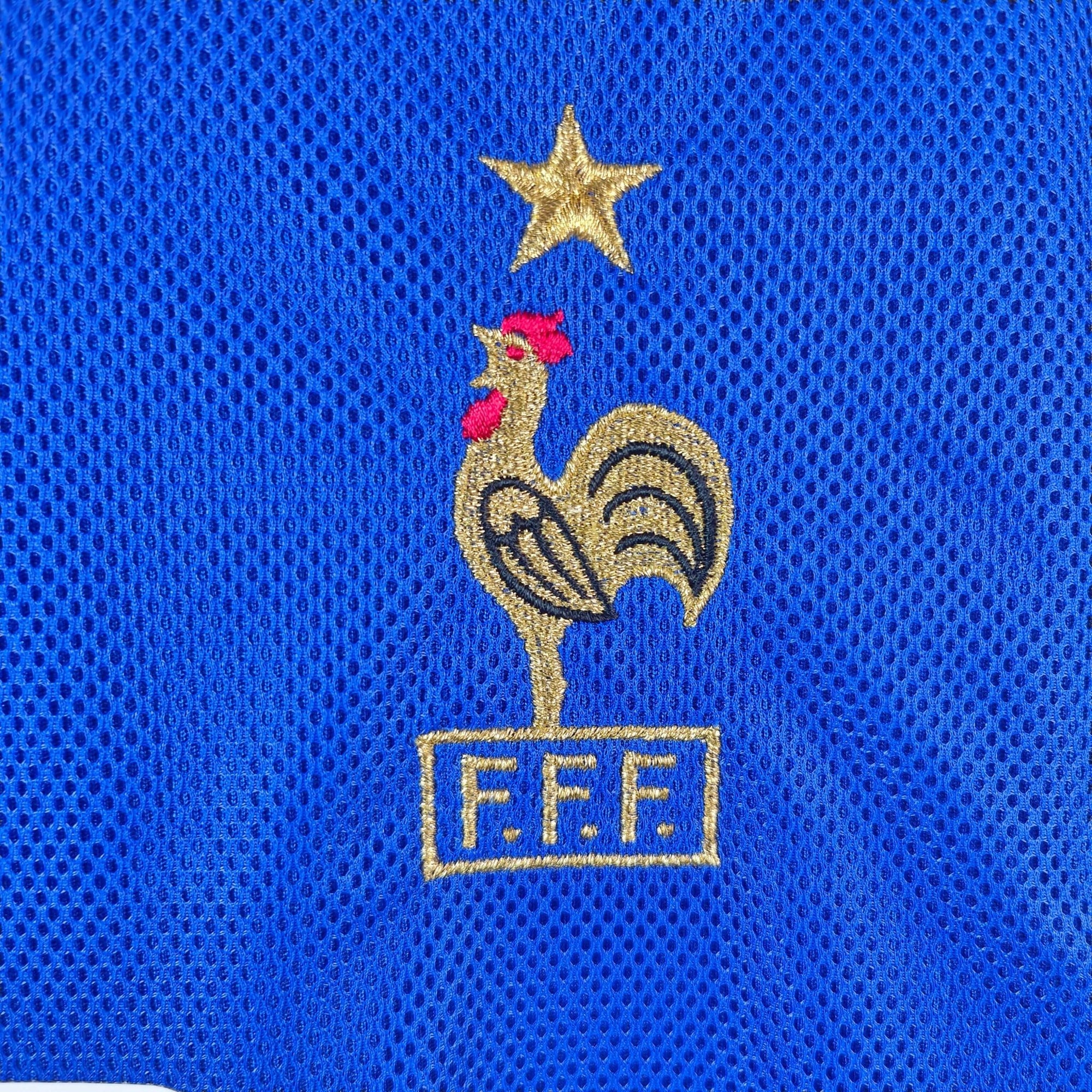 2002 - 04 France Home Shirt Zidane 10 - 9/10 - (XL) - Eternal Pitch