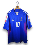 2002 - 04 France Home Shirt Zidane 10 - 9/10 - (XL) - Eternal Pitch