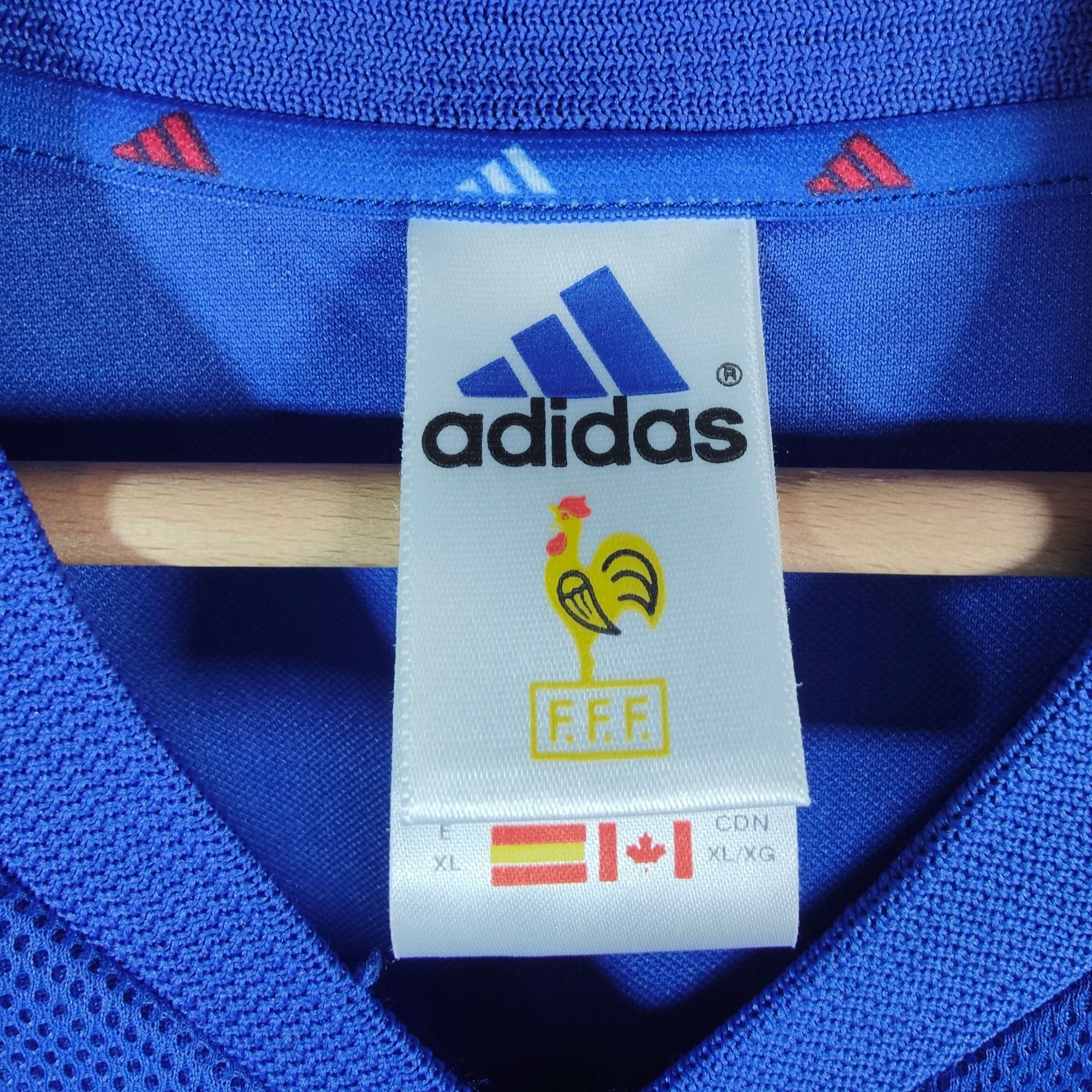 2002 - 04 France Home Shirt Zidane 10 - 9.5/10 - (XL) - Eternal Pitch