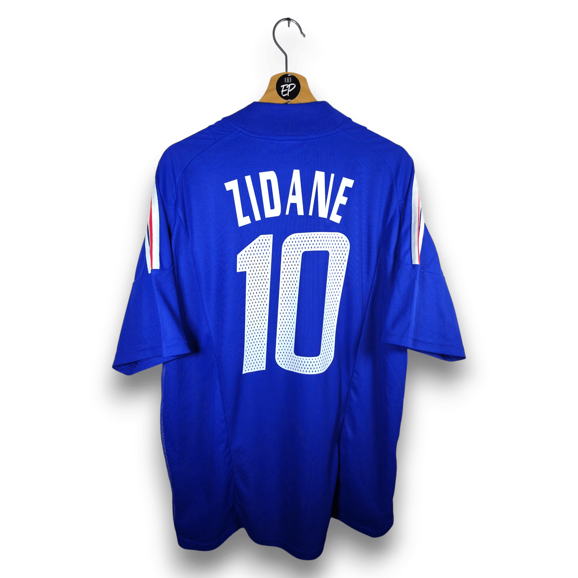 2002 - 04 France Home Shirt Zidane 10 - 9.5/10 - (XL) - Eternal Pitch