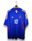 2002 - 04 France Home Shirt Zidane 10 - 9.5/10 - (XL) - Eternal Pitch