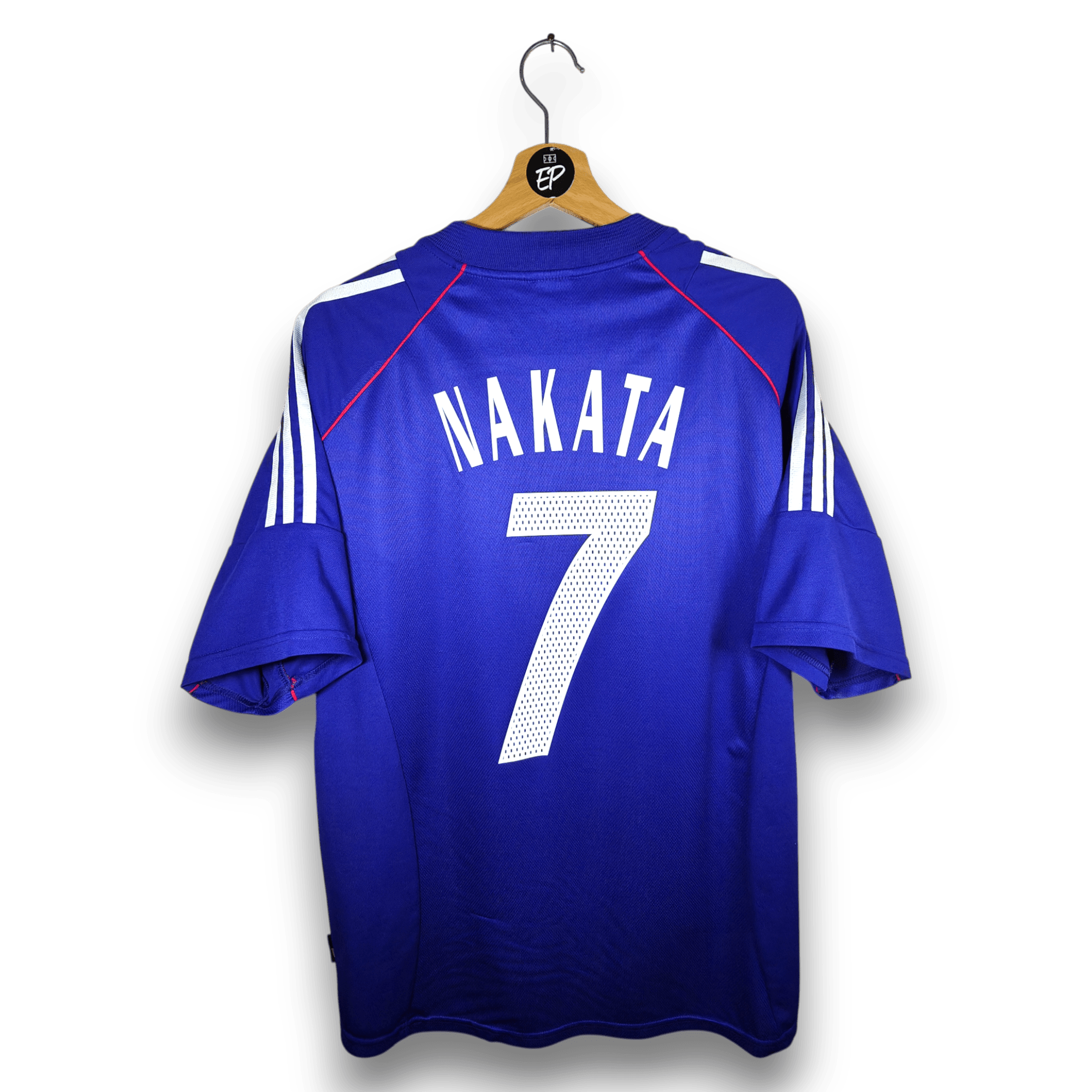 2002 - 04 Japan Home Shirt Nakata 7 - 8/10 - (L) - Eternal Pitch