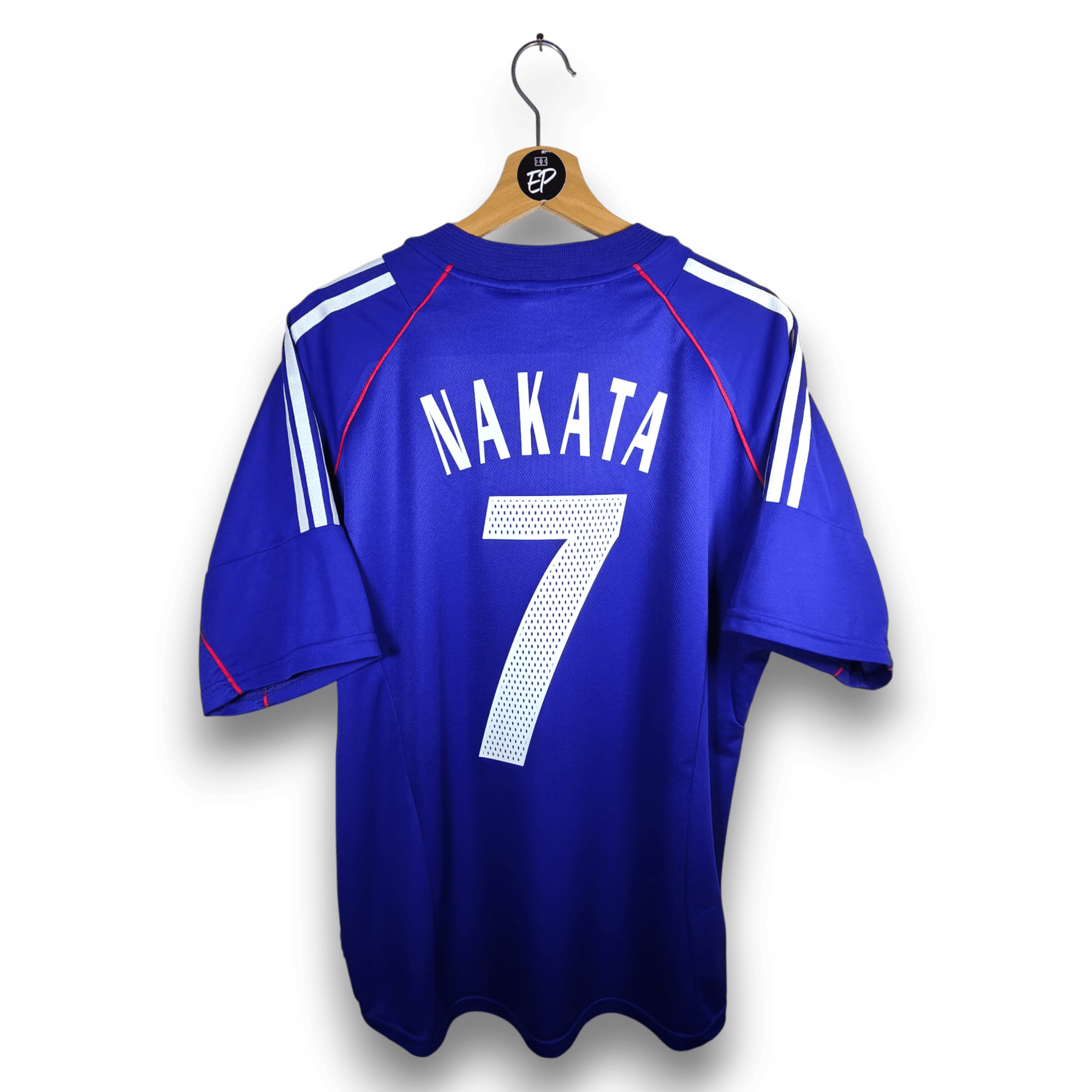 2002 - 04 Japan Home Shirt Nakata 7 - 8.5/10 - (L) - Eternal Pitch