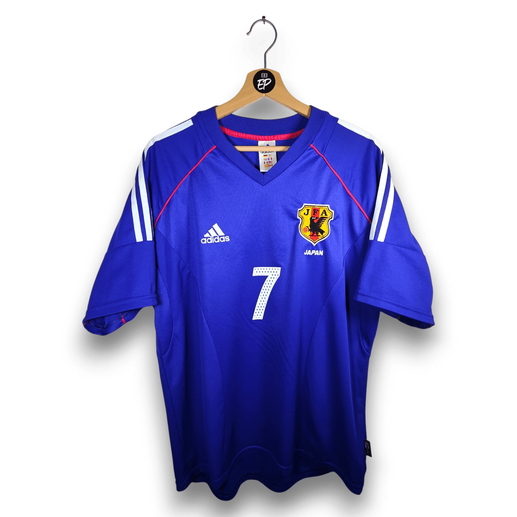 2002 - 04 Japan Home Shirt Nakata 7 - 8.5/10 - (L) - Eternal Pitch